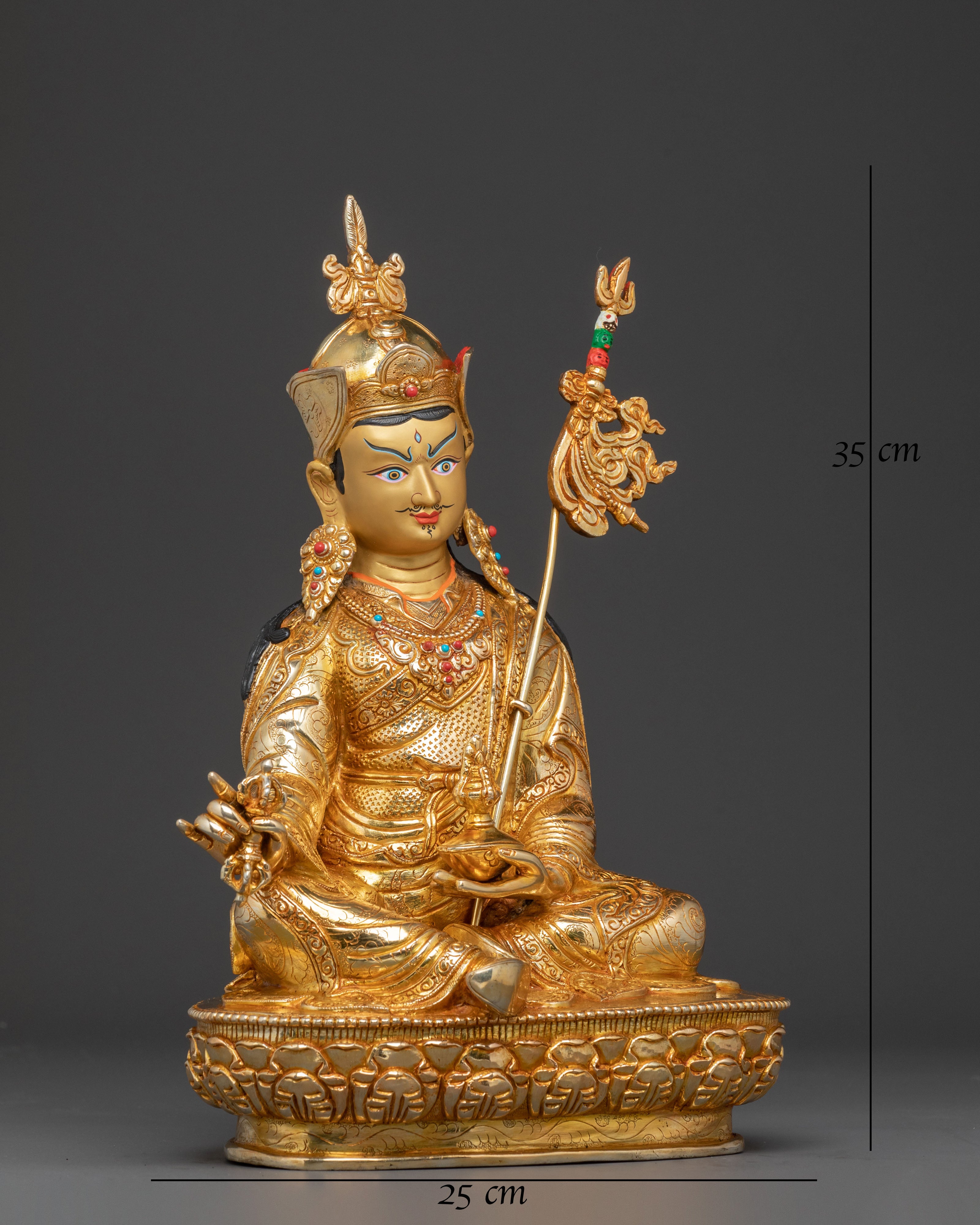 Vajrayana Guru Rinpoche Statue | Sacred Decor