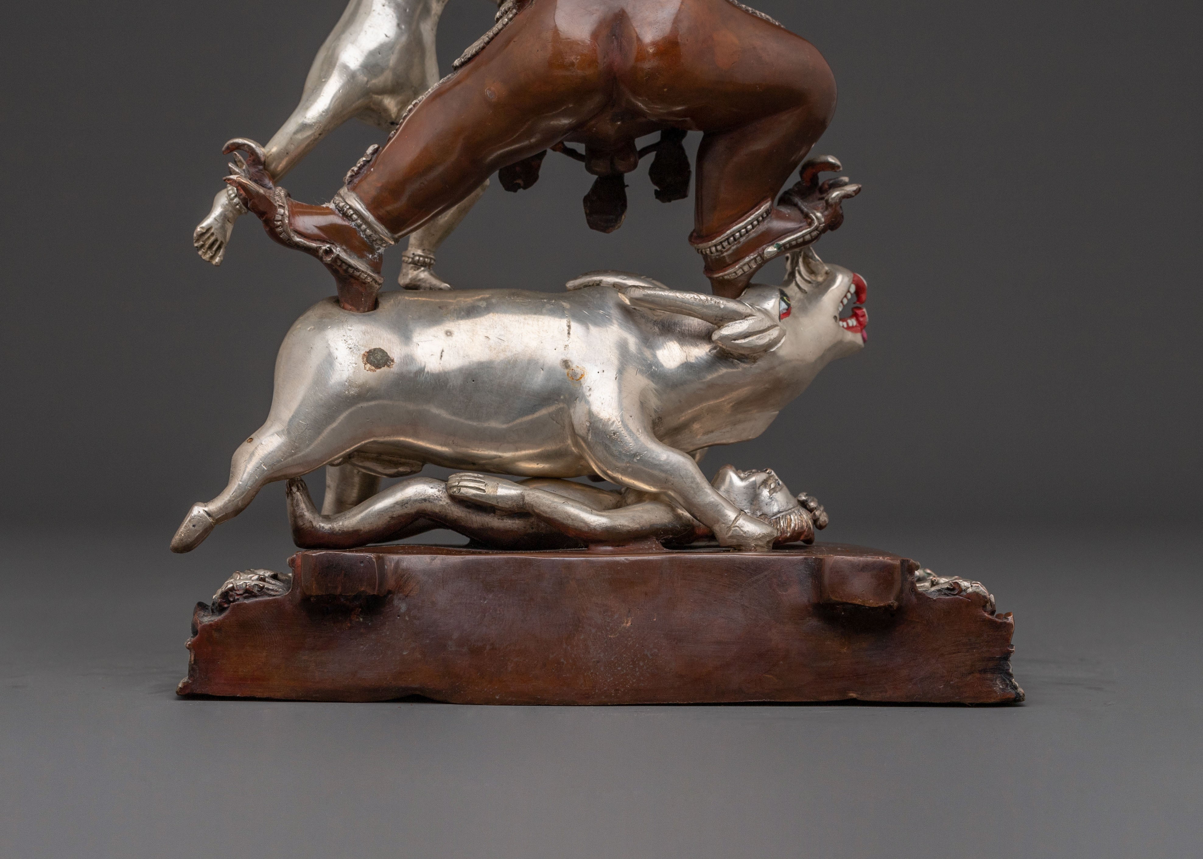 Sacred Statue of Yamantaka with Vajravetali – Protective Fury