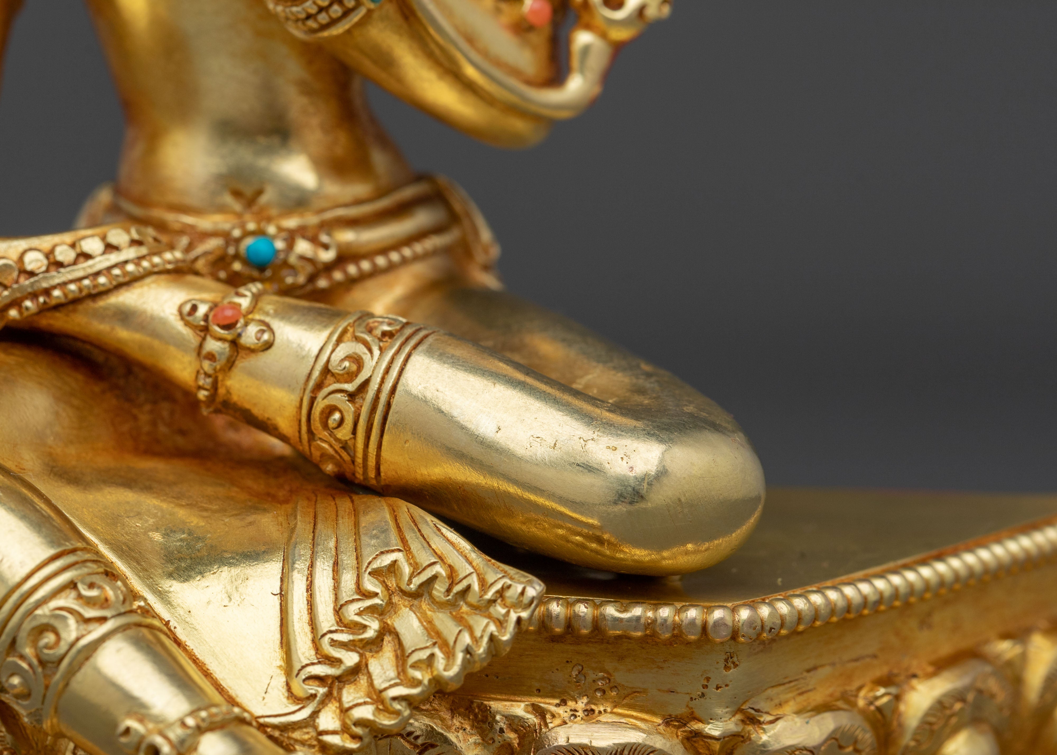 Green Tara Statue: Guardian of Compassion