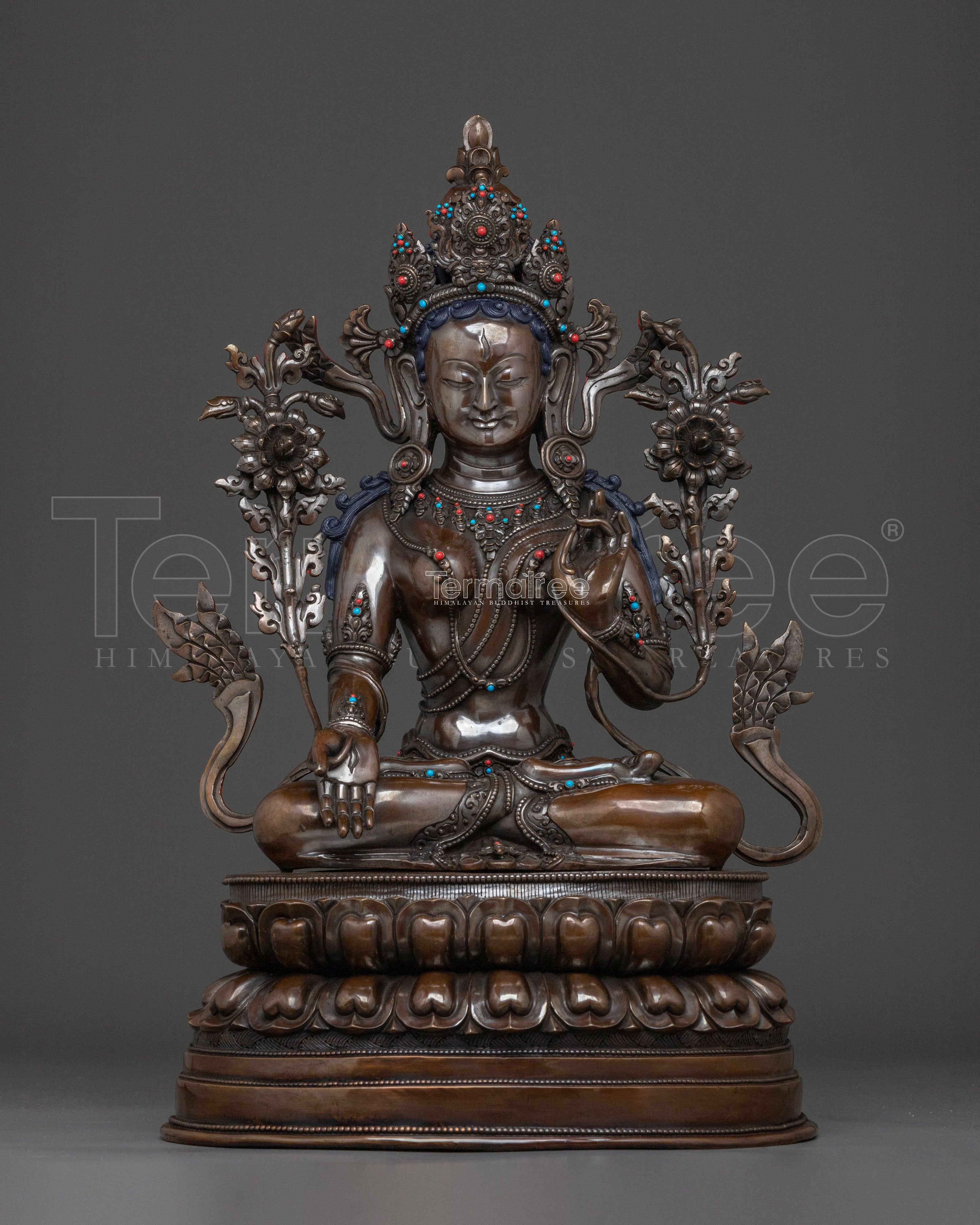 White Tara Statue 