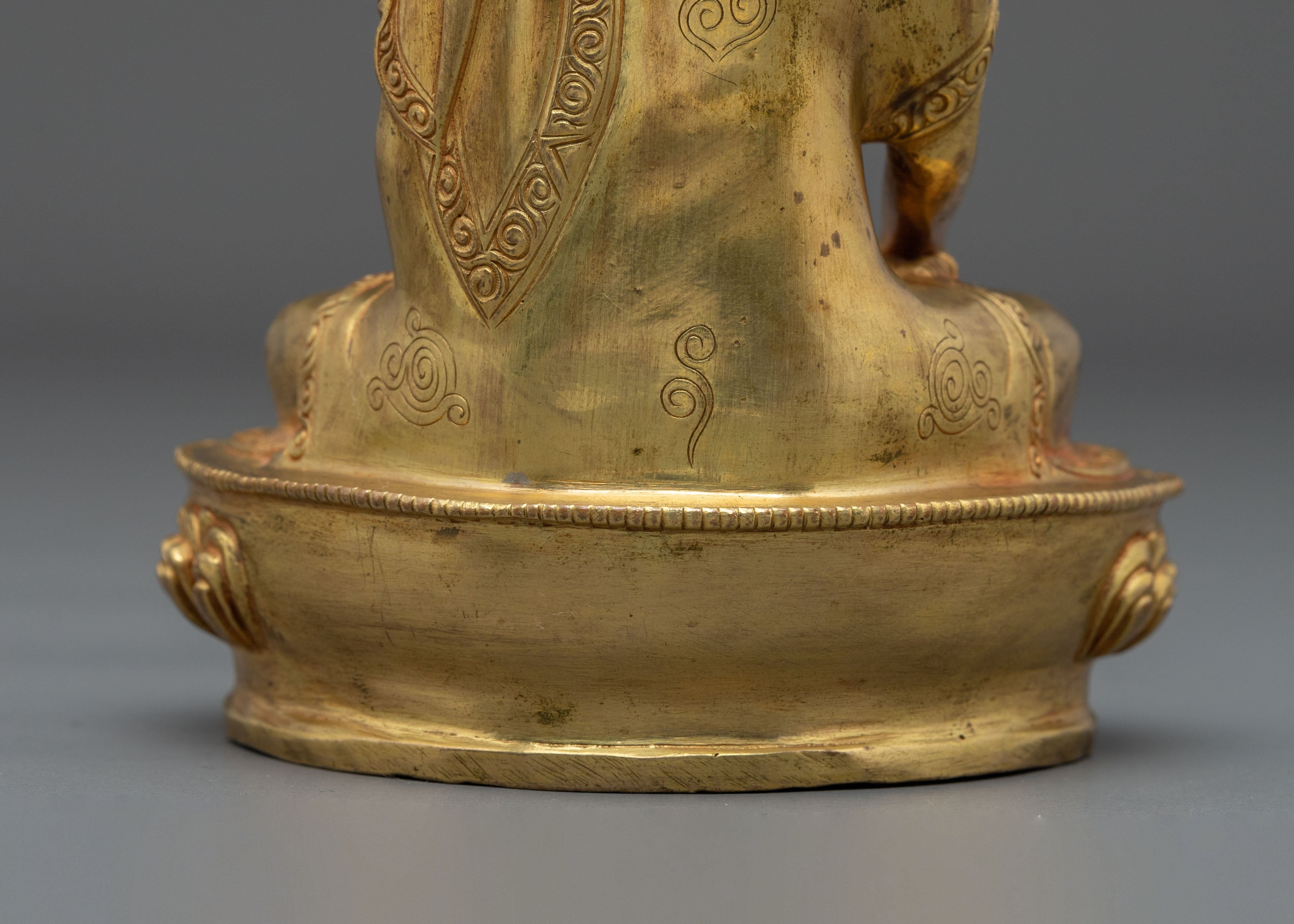Shakyamuni Buddha Figurine | Handcrafted Peaceful Statue