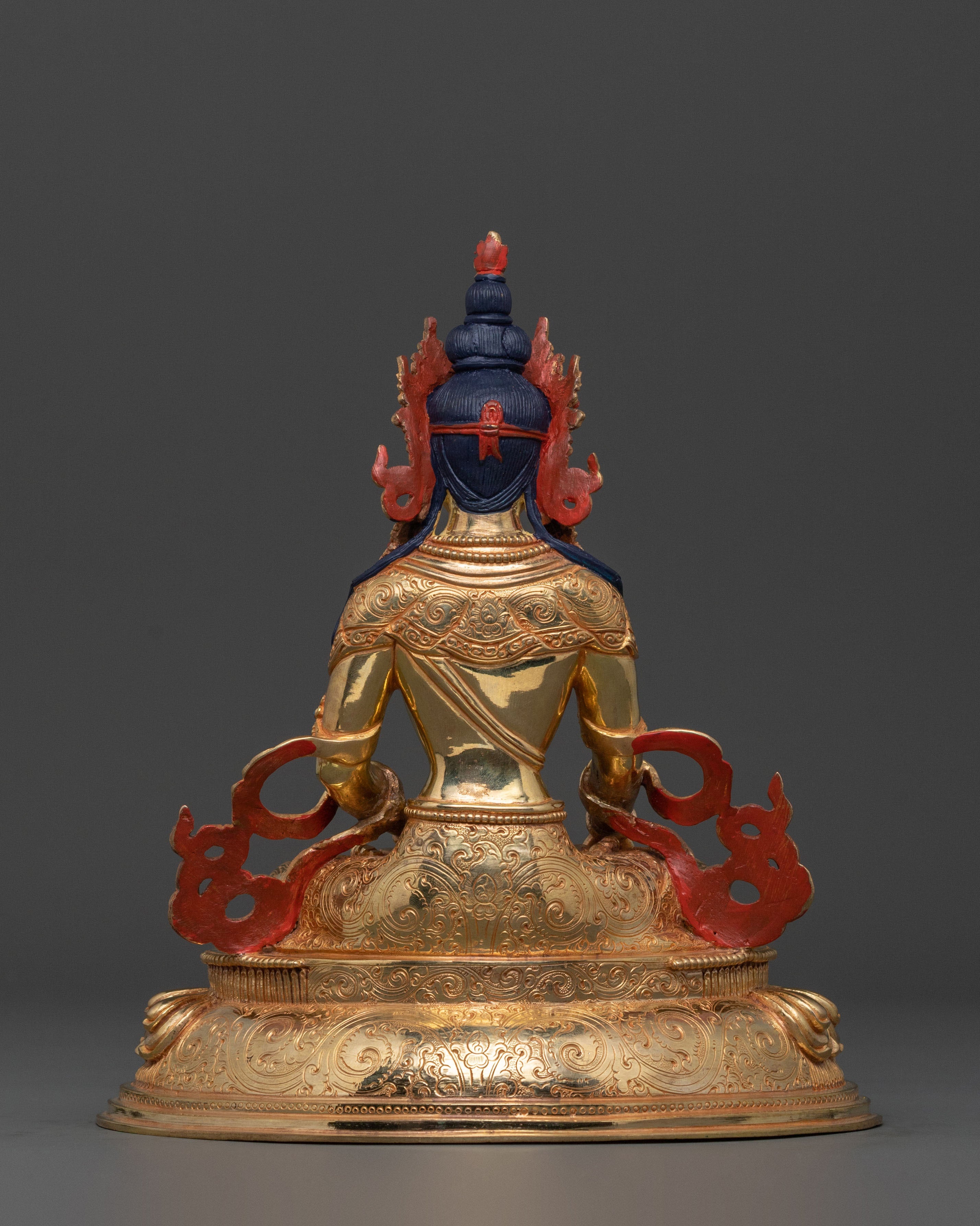 Mitrugpa Vajrayana Practice Statue in Radiant 24K Gold