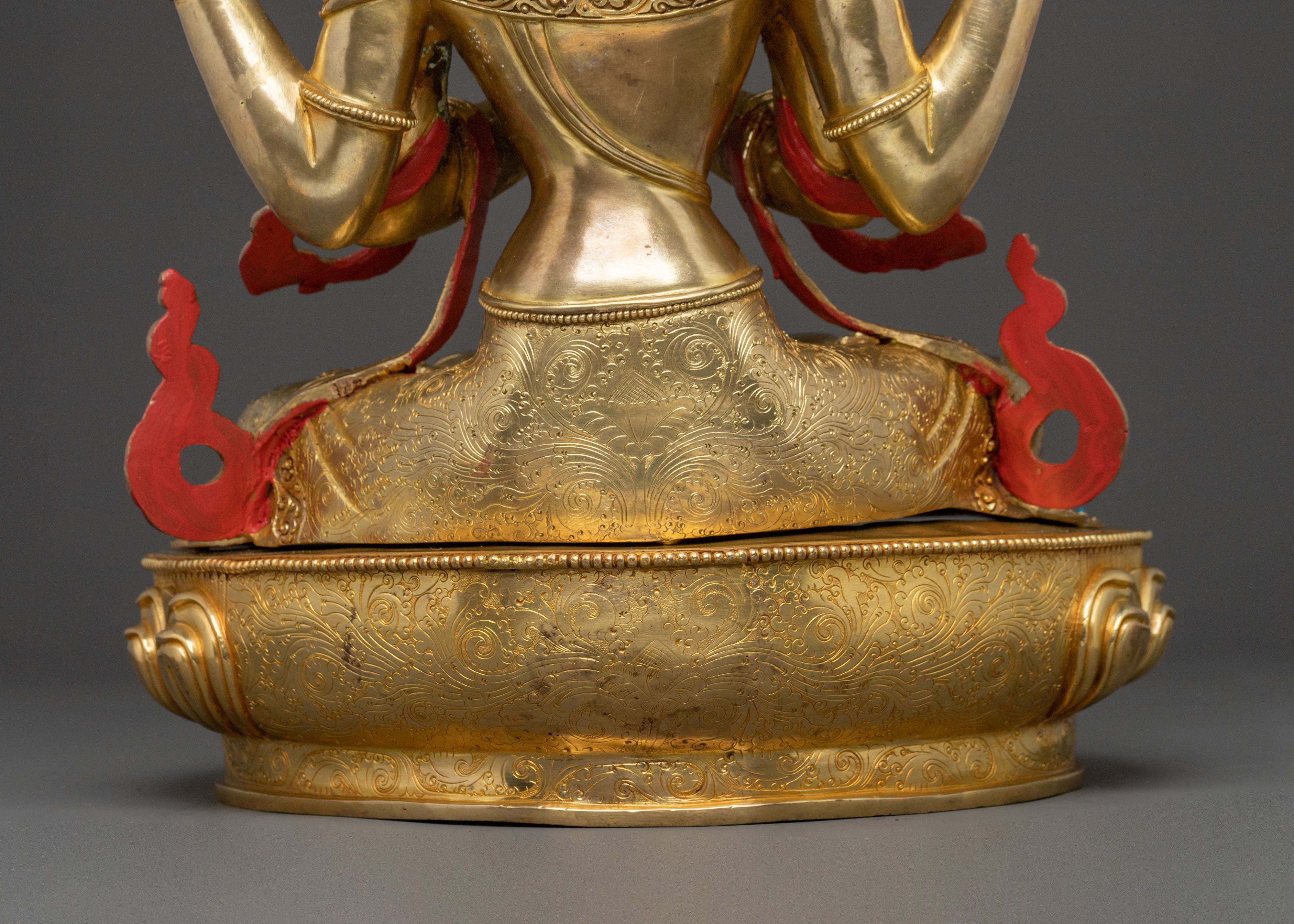 Avalokiteshvara Compassion Statue | Spiritual Figurine
