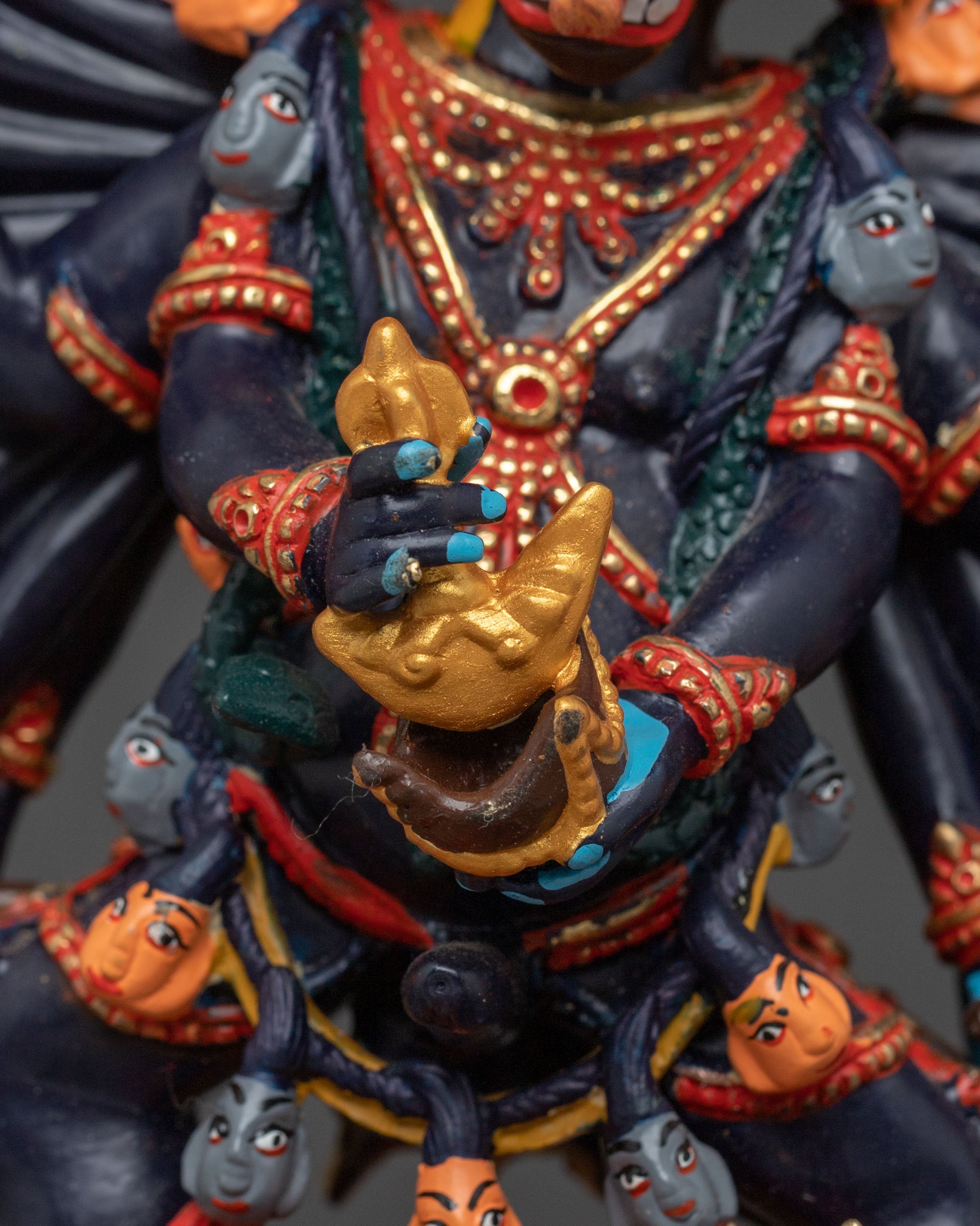 Tibetan Protector Yamantaka Statue | Wrathful Deity of Wisdom & Protection