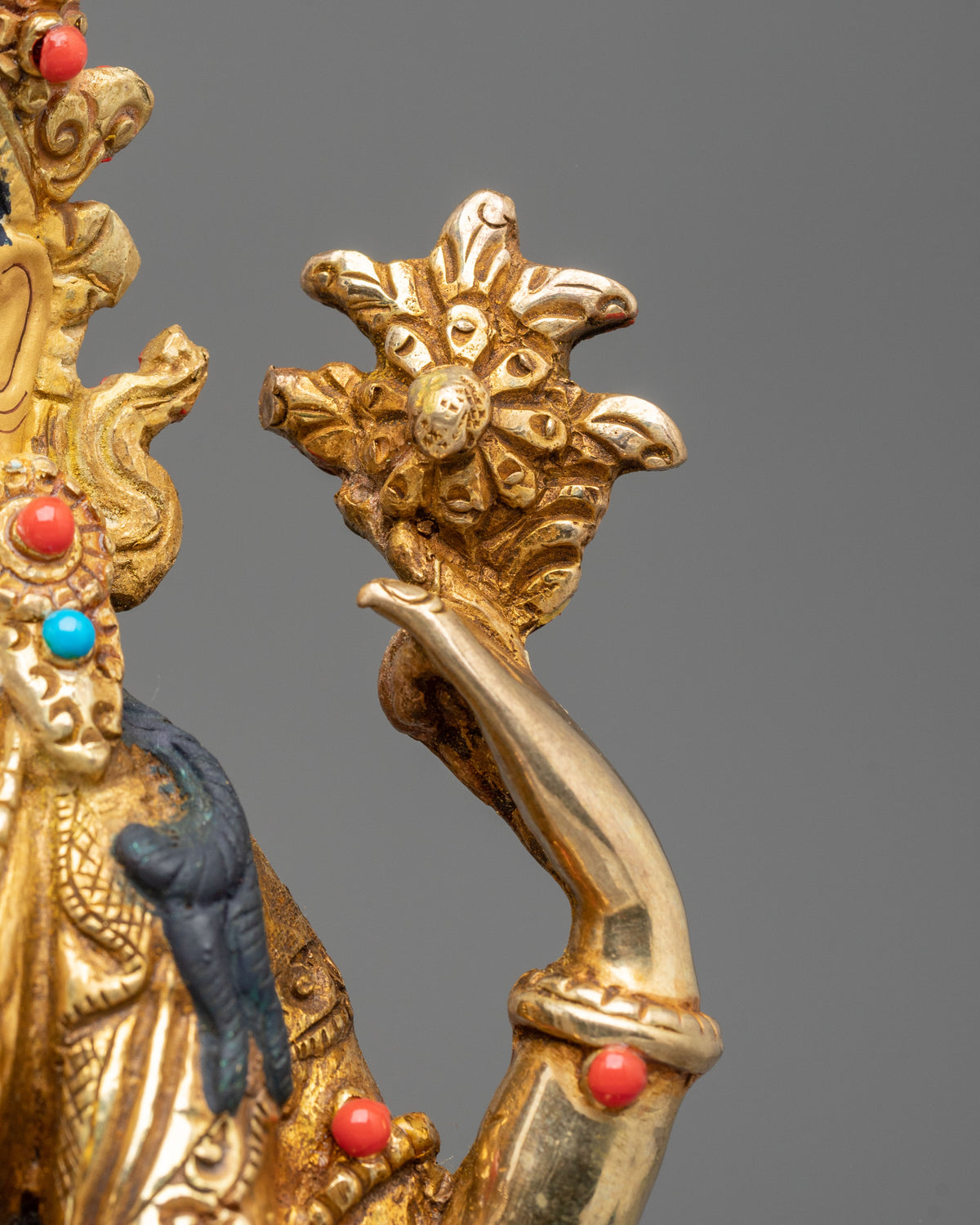 Four-Armed Chenrezig Tibetan Sculpture