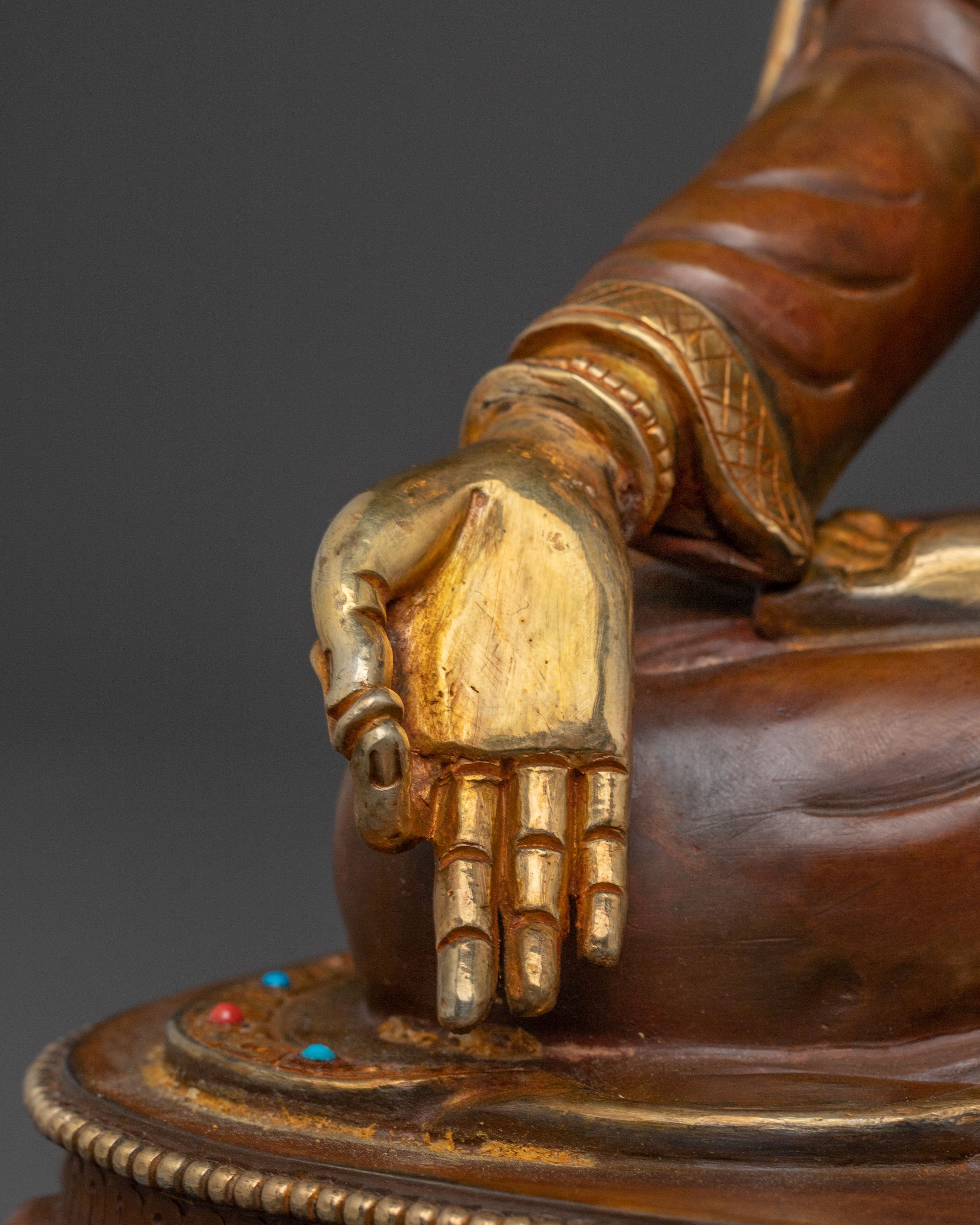 Handcrafted Yuthon Yonten Gonpo Statue |  Spiritual Altar