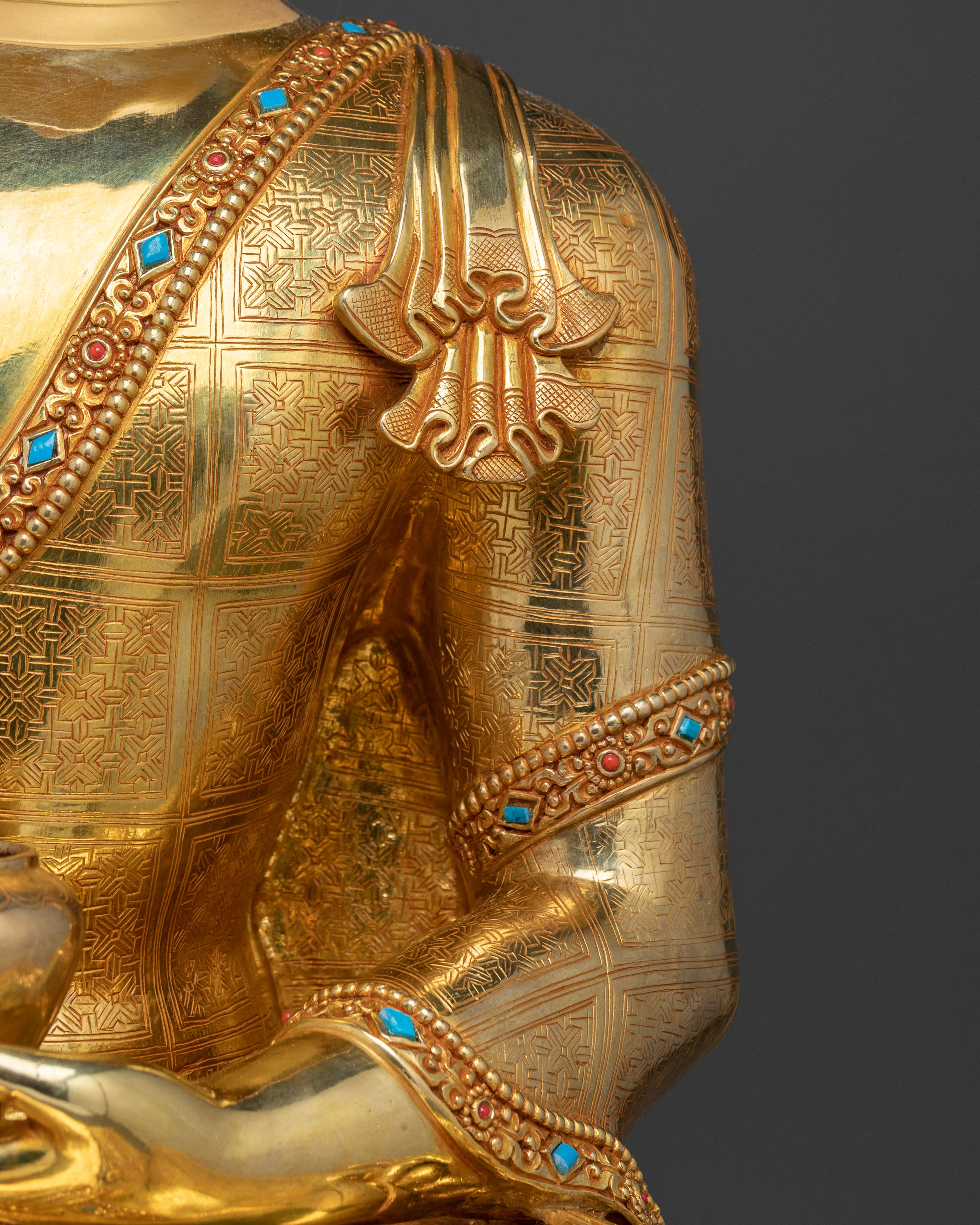 Shakyamuni Buddha Mindfulness Meditation Statue