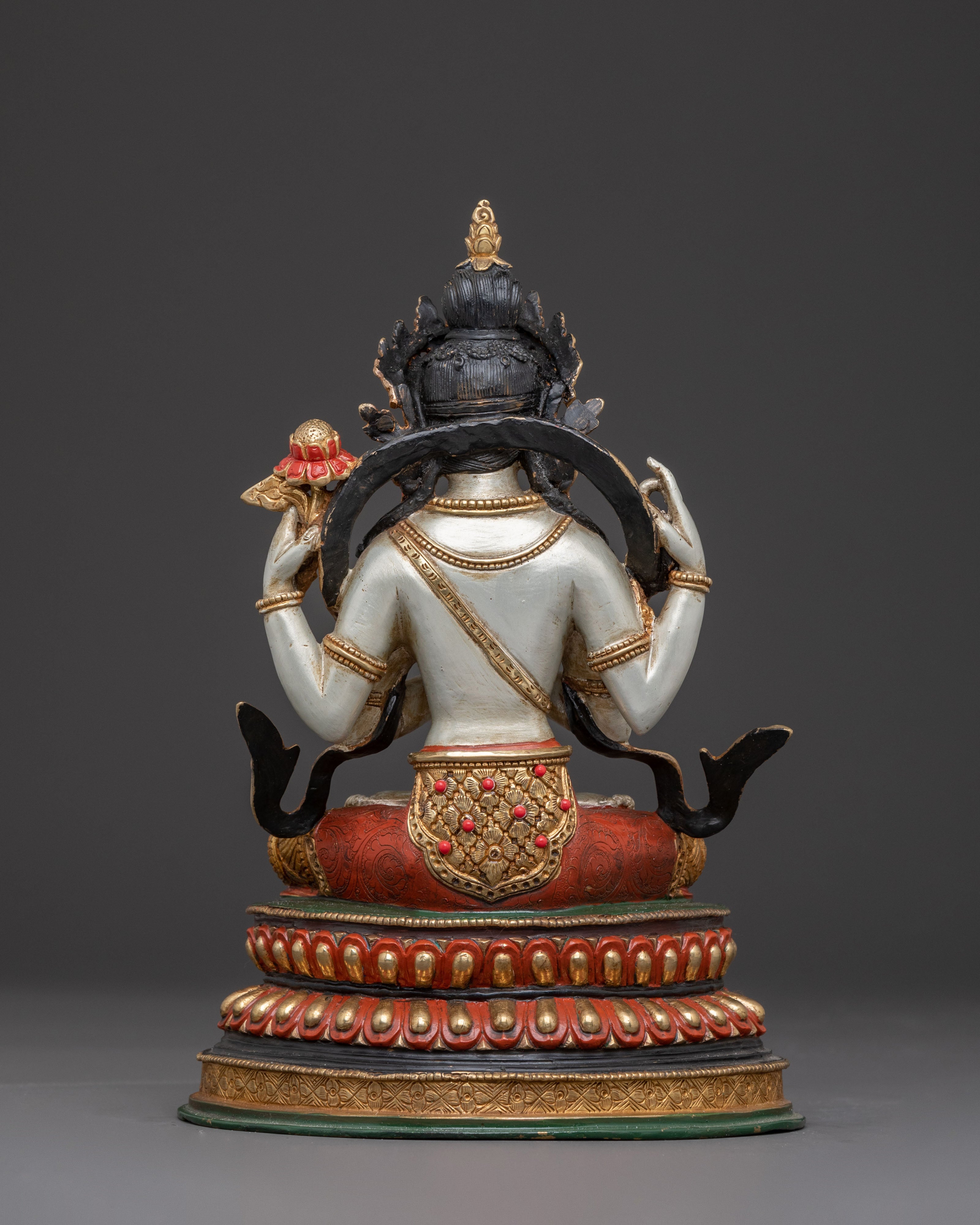 Chenrezig Traditional Sacred Statue | Spiritual Home Decor