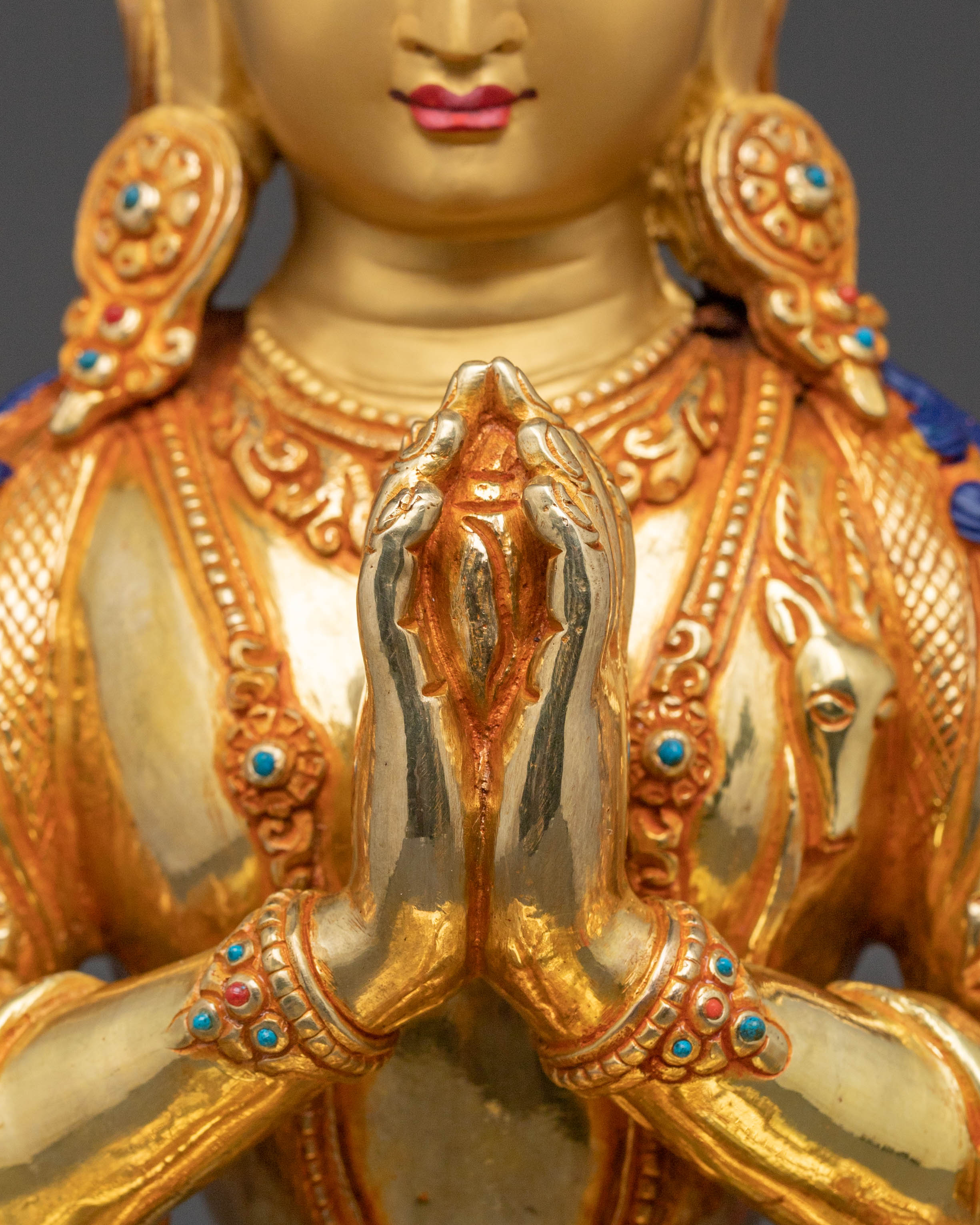 Divine Statue of Chenrezig – Handcrafted in Nepal