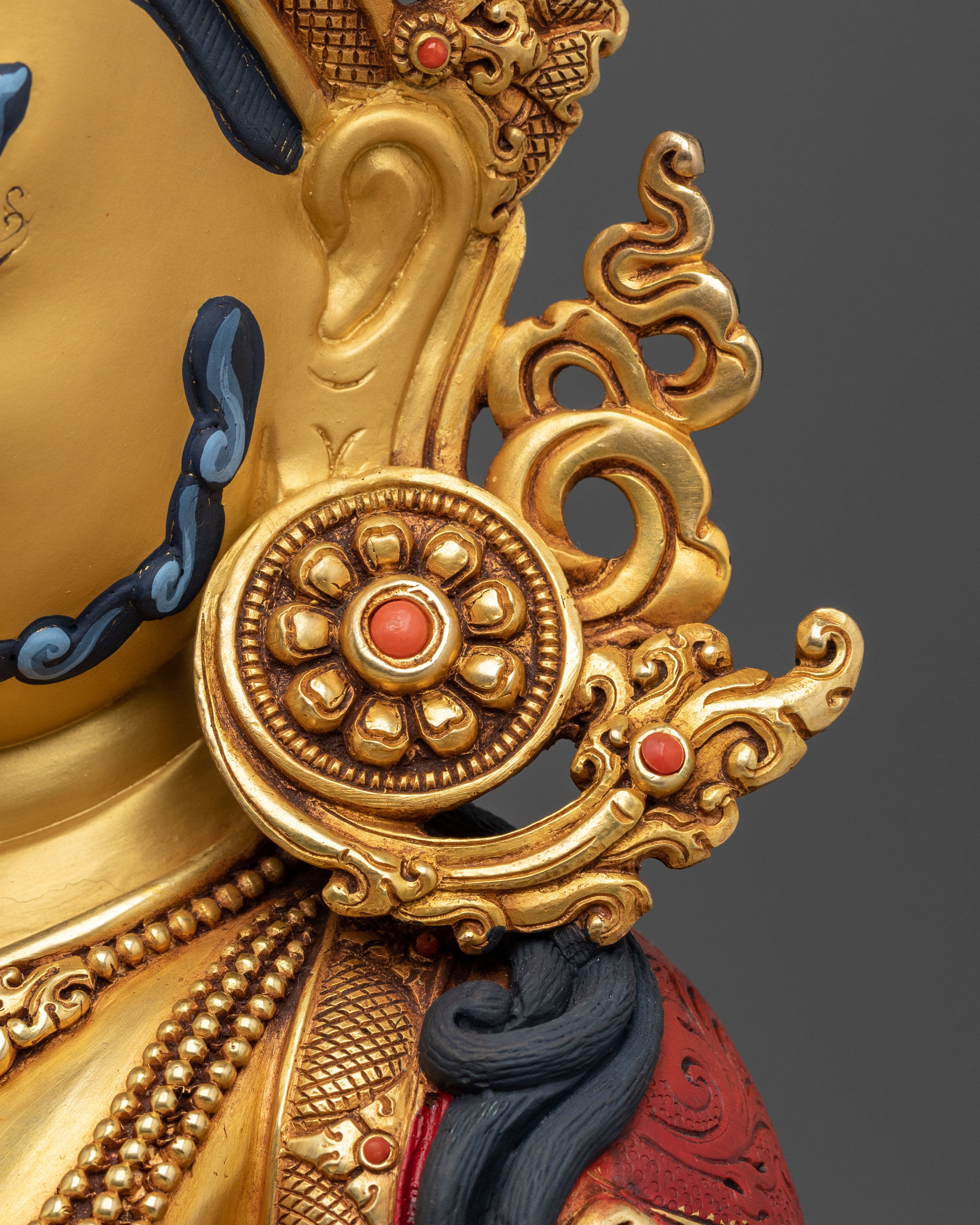 Handcrafted Dzambhala Statue | Sacred Altar Decor