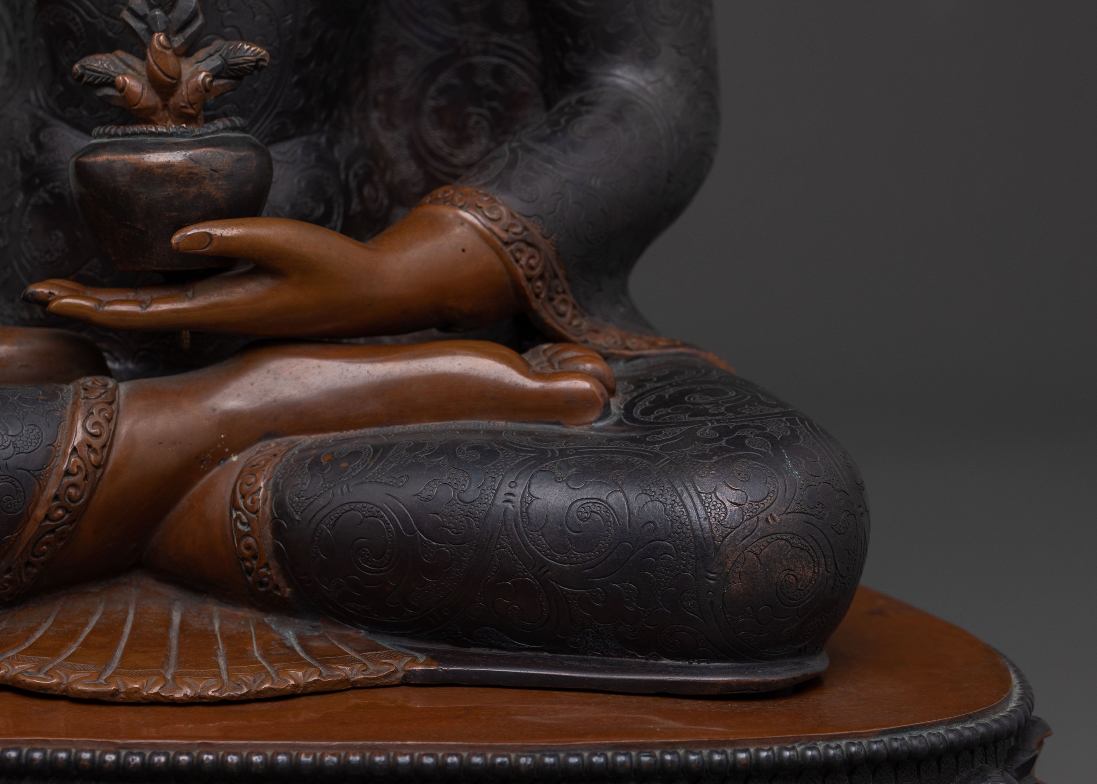 Medicine Buddha Statue | Tibetan Buddhist Healing Figurine