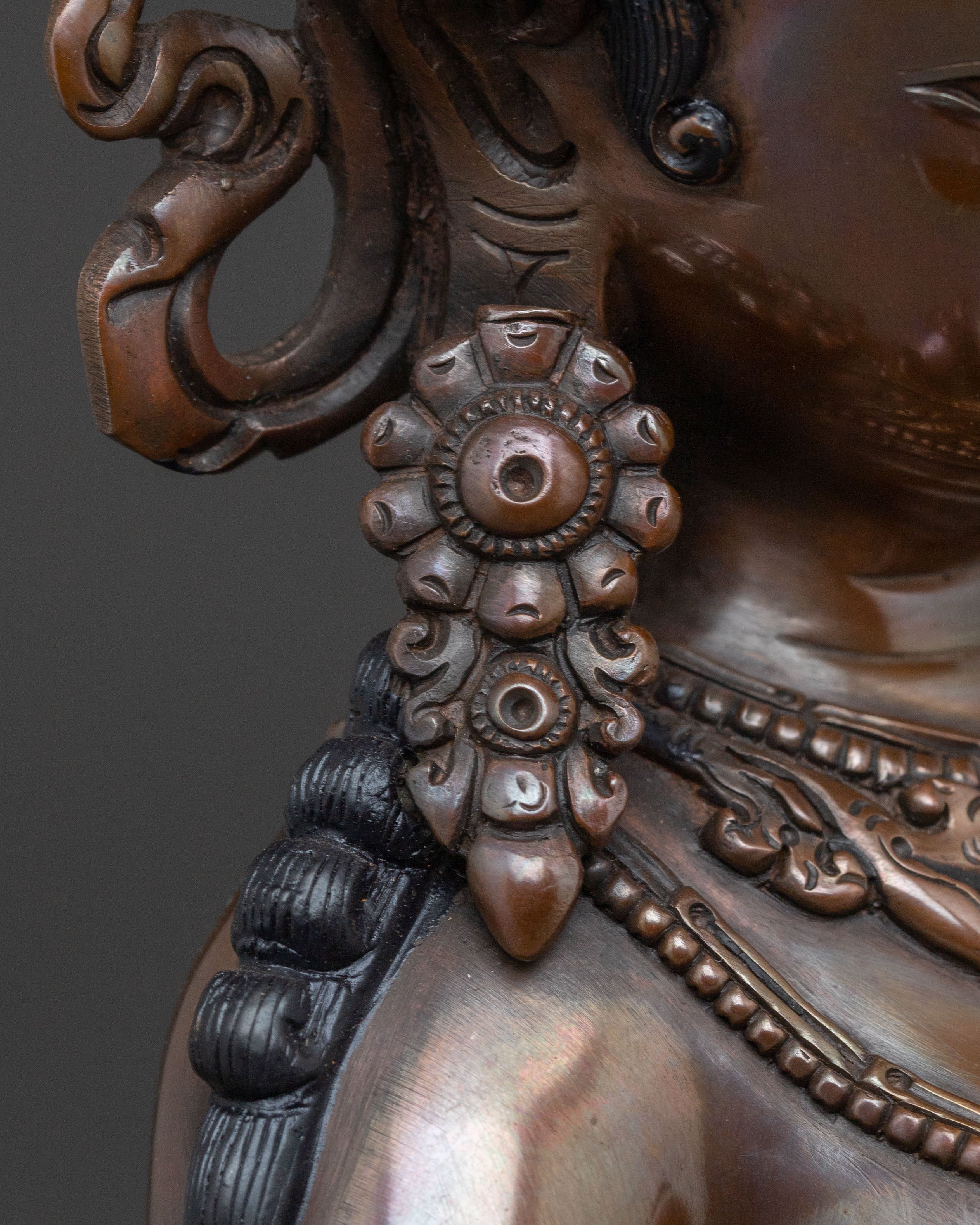 Savior Green Tara Traditional Statue for Rituals