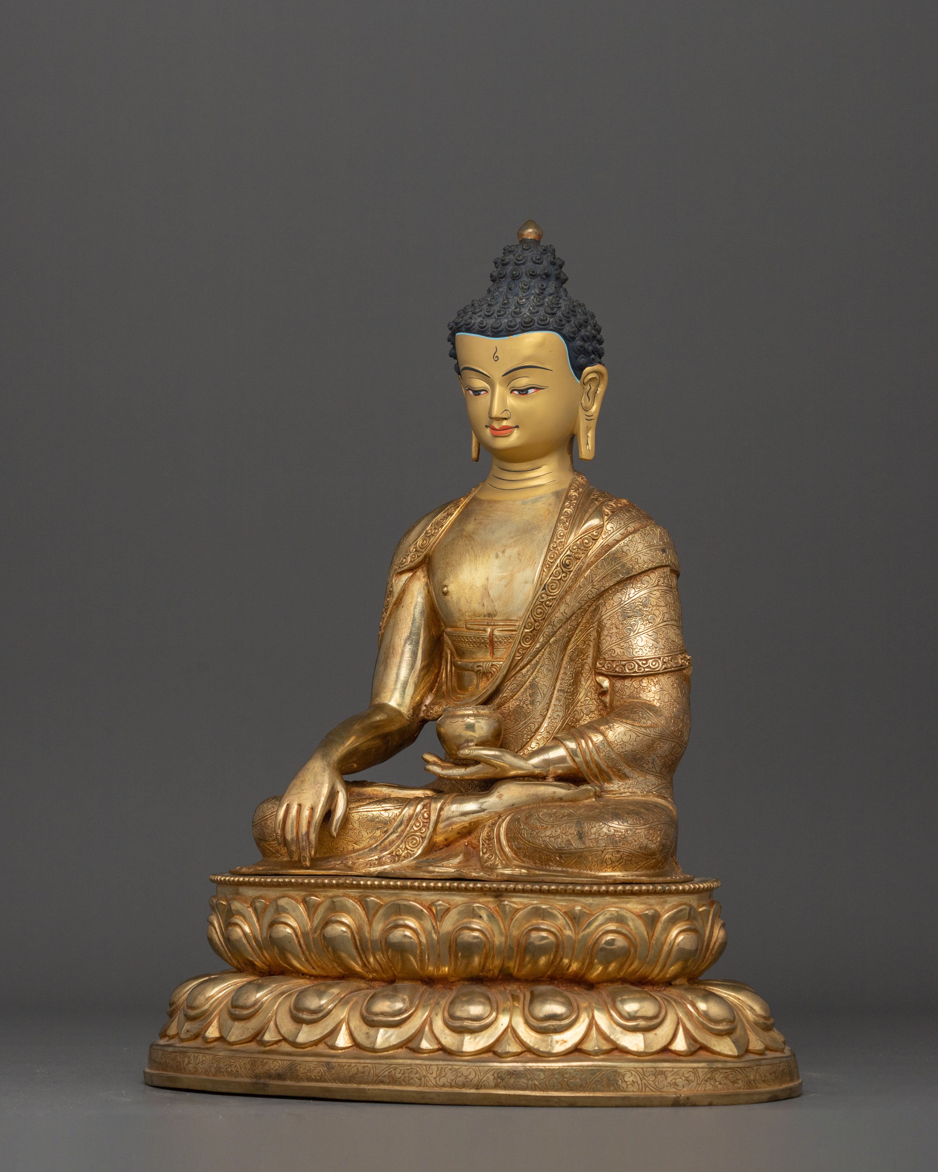 Shakyamuni Buddha Himalayan Figurine | Symbol of Enlightenment