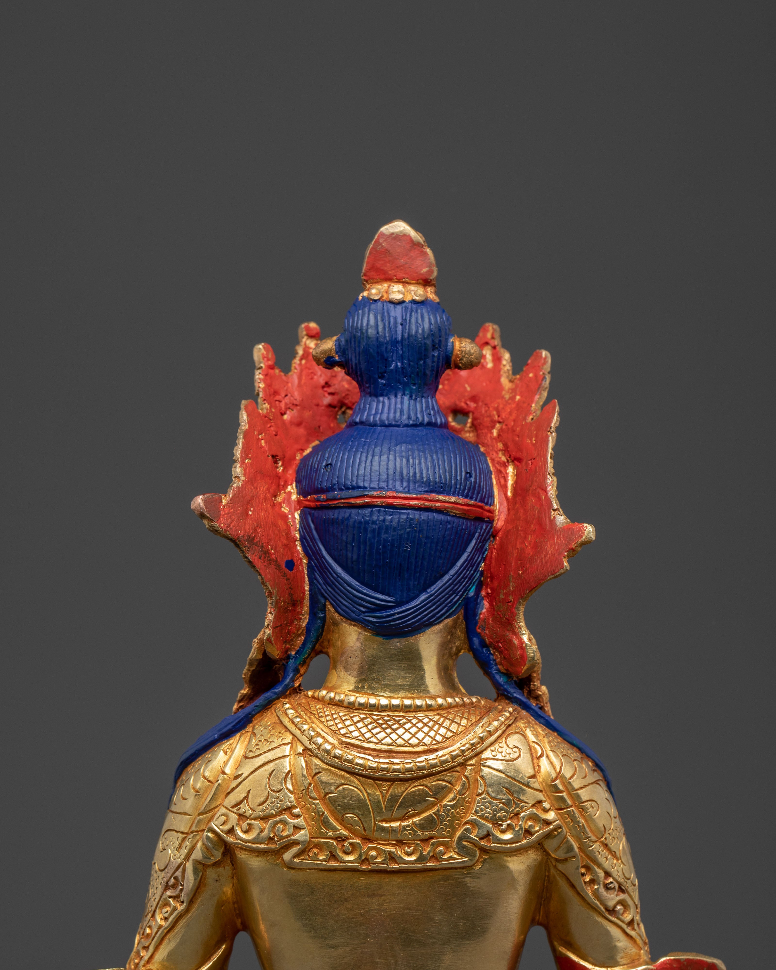 Handcrafted Longevity Buddha Amitayus Statue