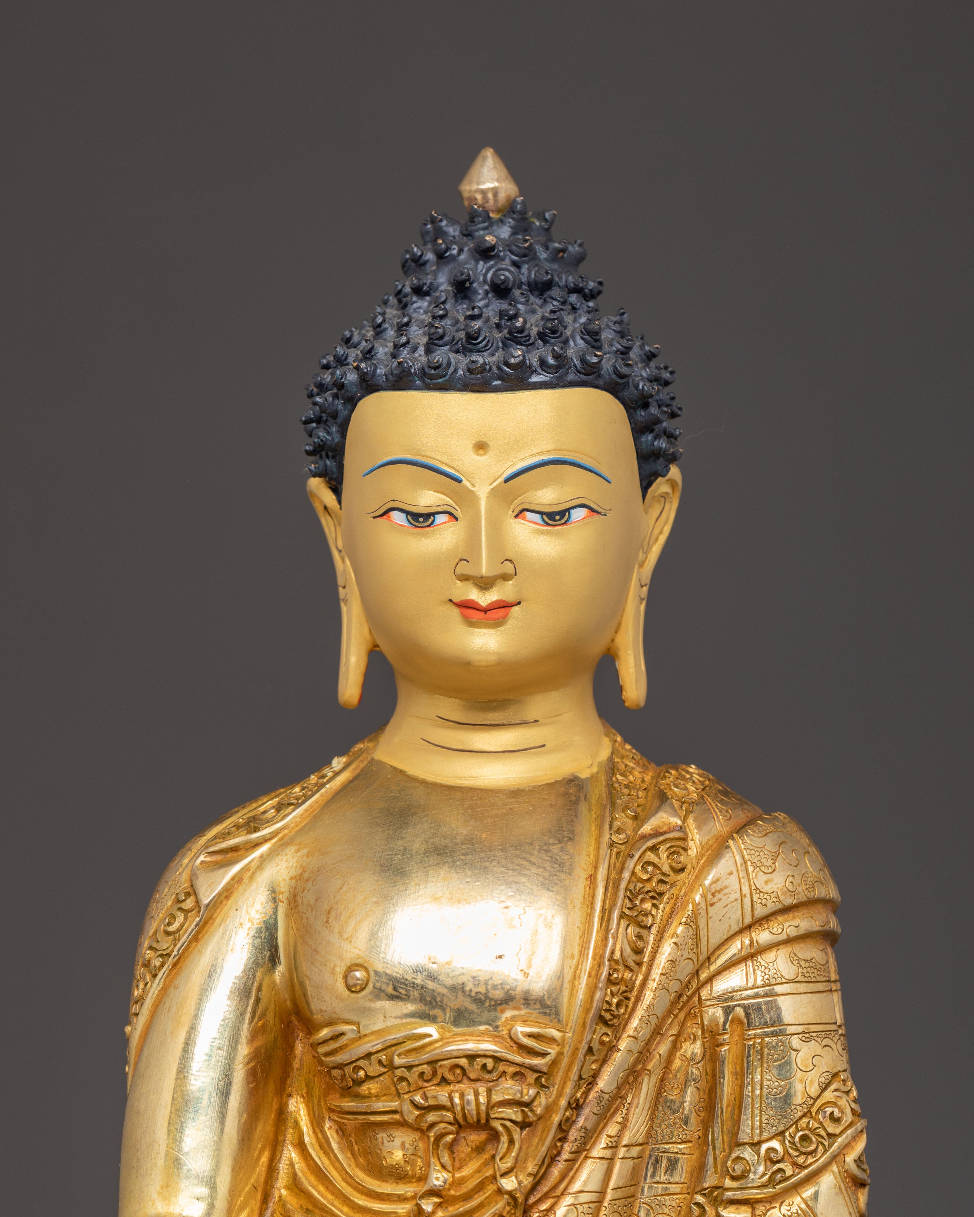 Buddha Dharma Sangha Statue Set | Traditional Buddhist Art