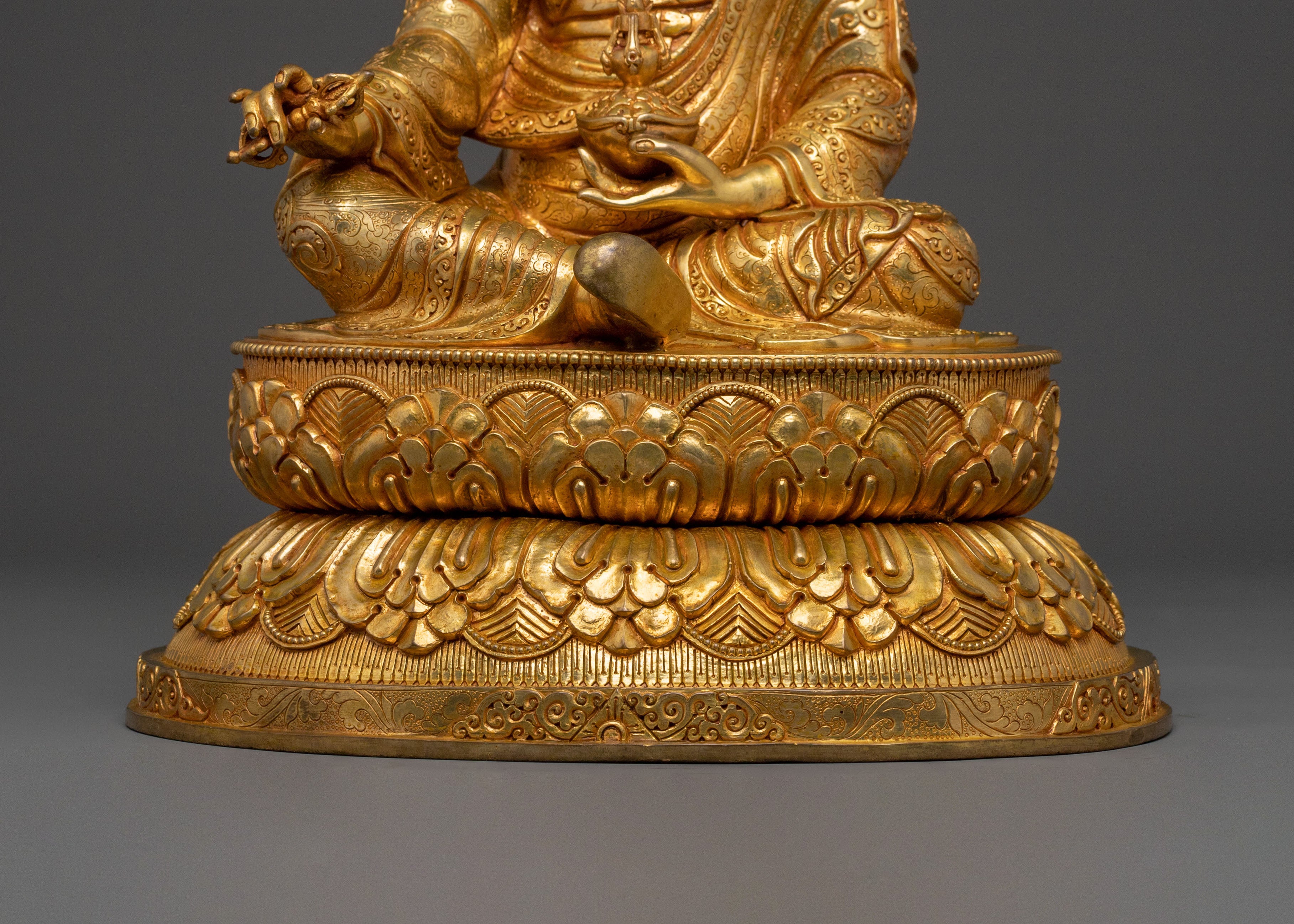 Handmade Guru Rinpoche Statue | Spiritual Protector