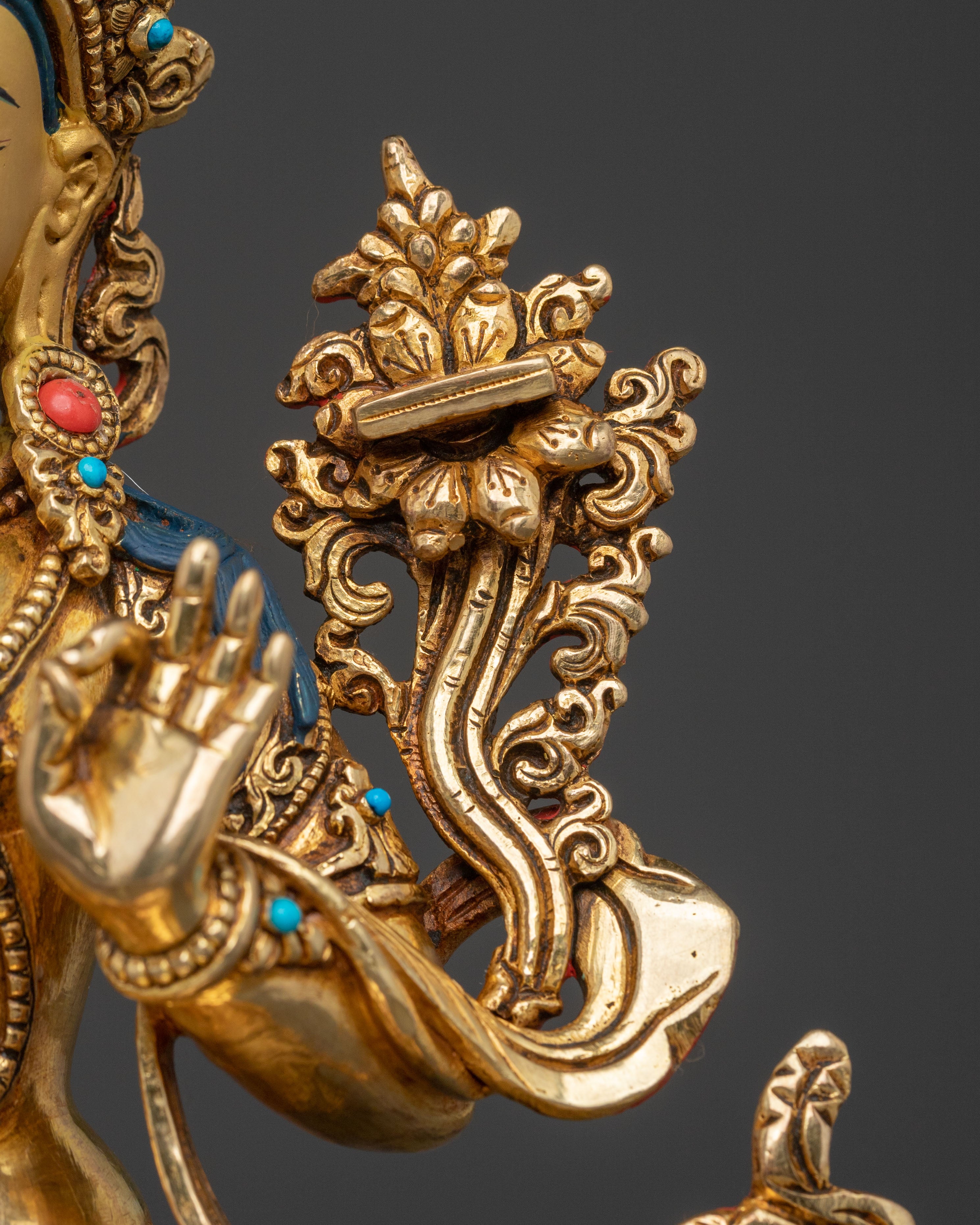 Himalayan Manjushri Statue | Sacred Home Decor