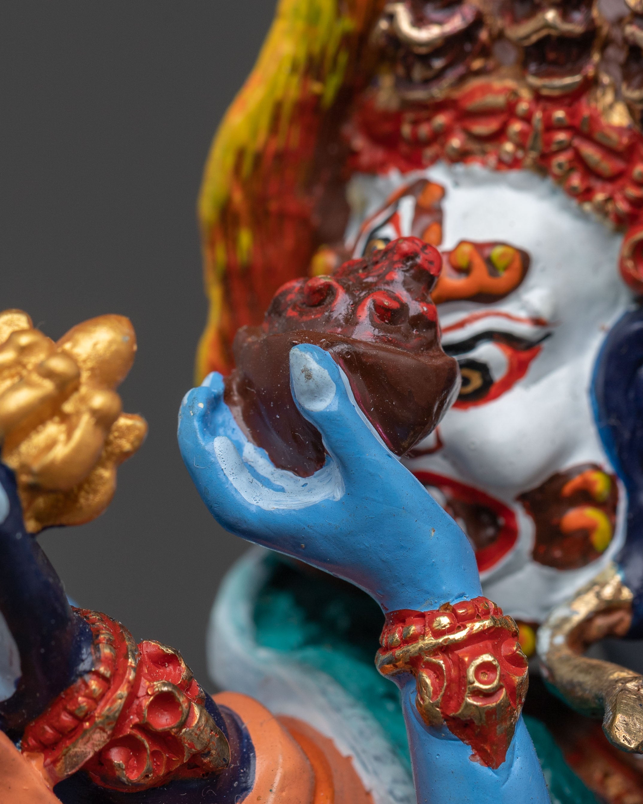 Vajrakilaya Sacred Tantric Deity Statue | Fierce Protection