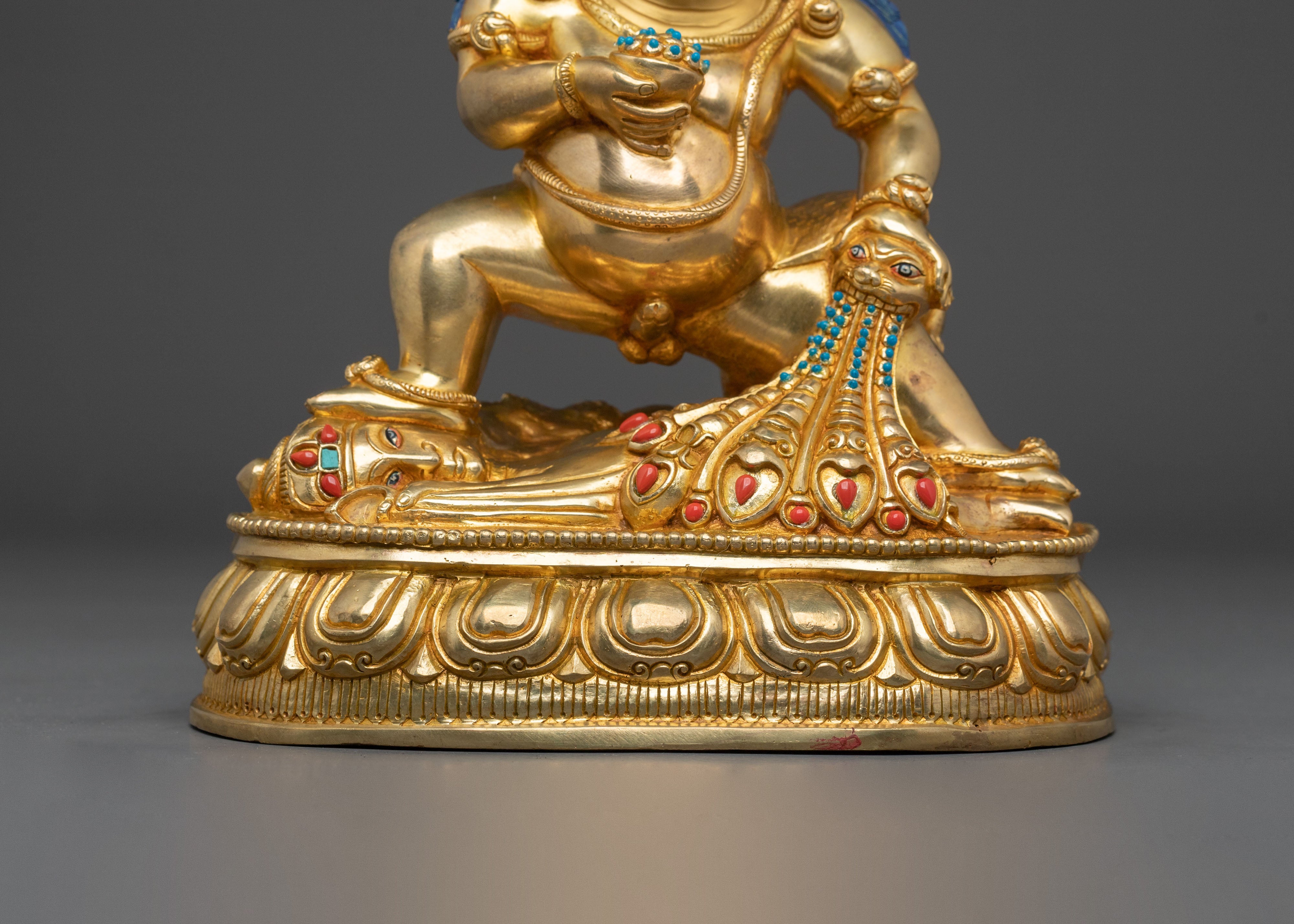 Black Dzambhala Wealth God Statue | Wealth Deity of Prosperity