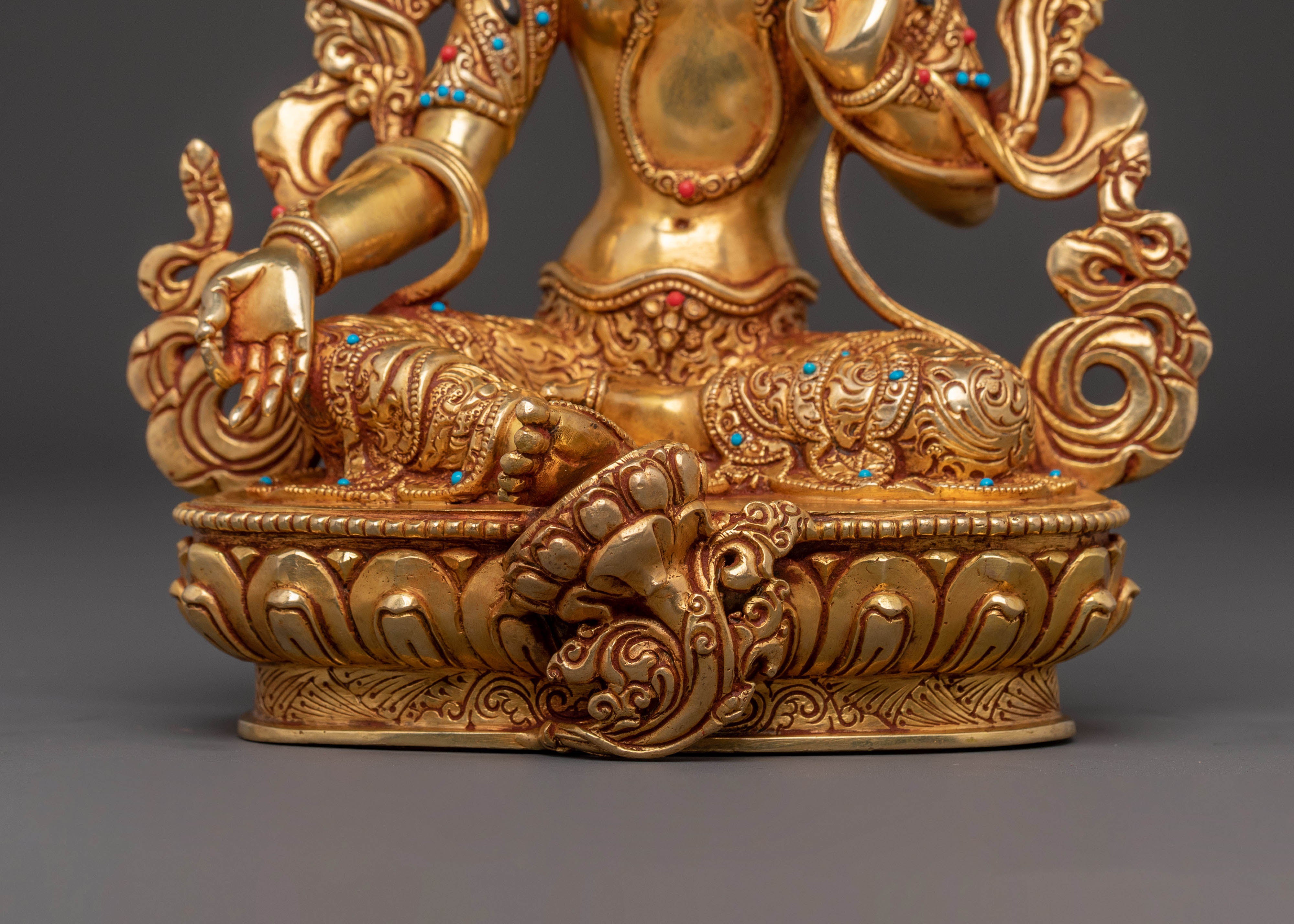 Green Tara Sacred Statue | Compassionate Action
