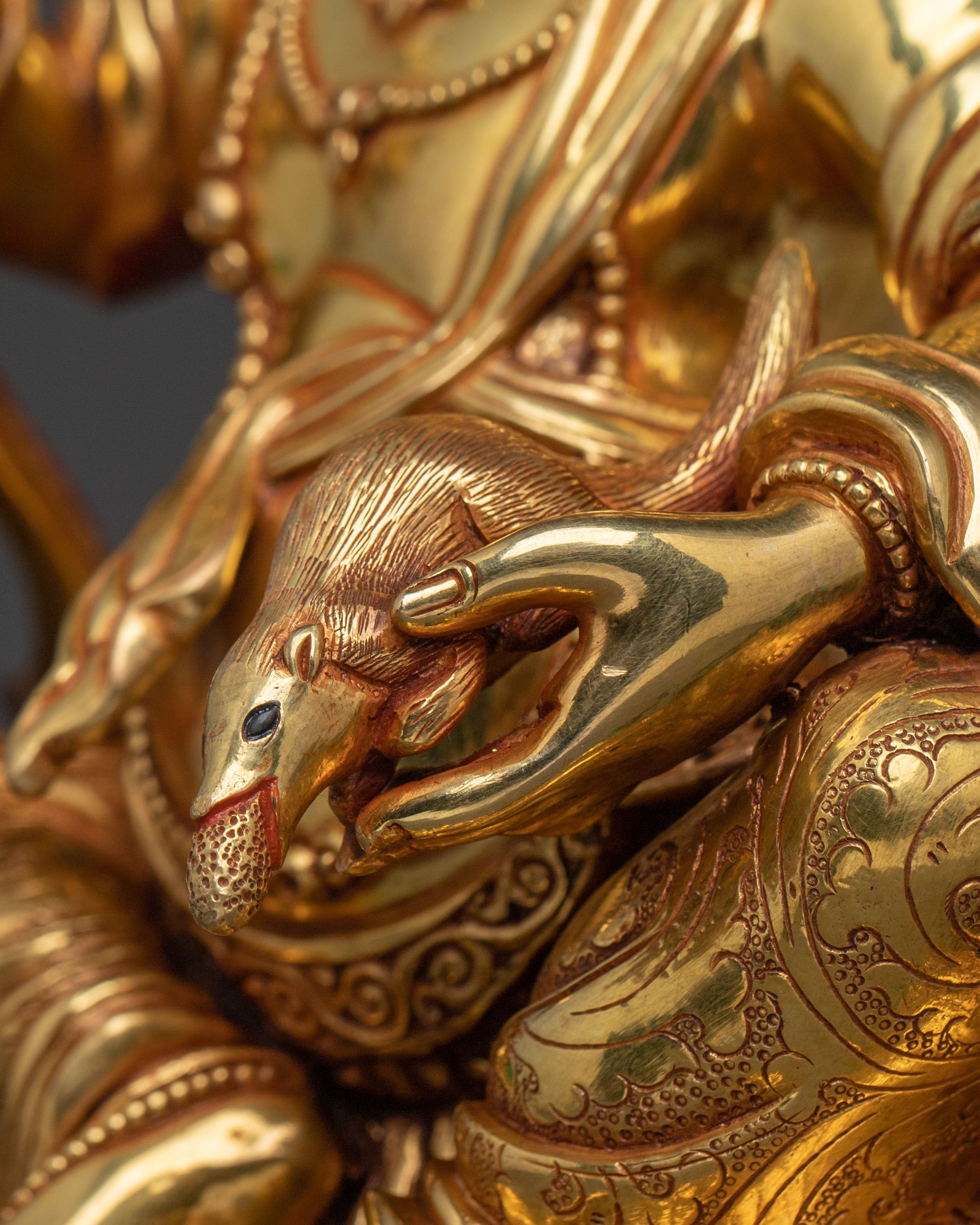 Namtoshe Statue | Tibetan Wealth Deity