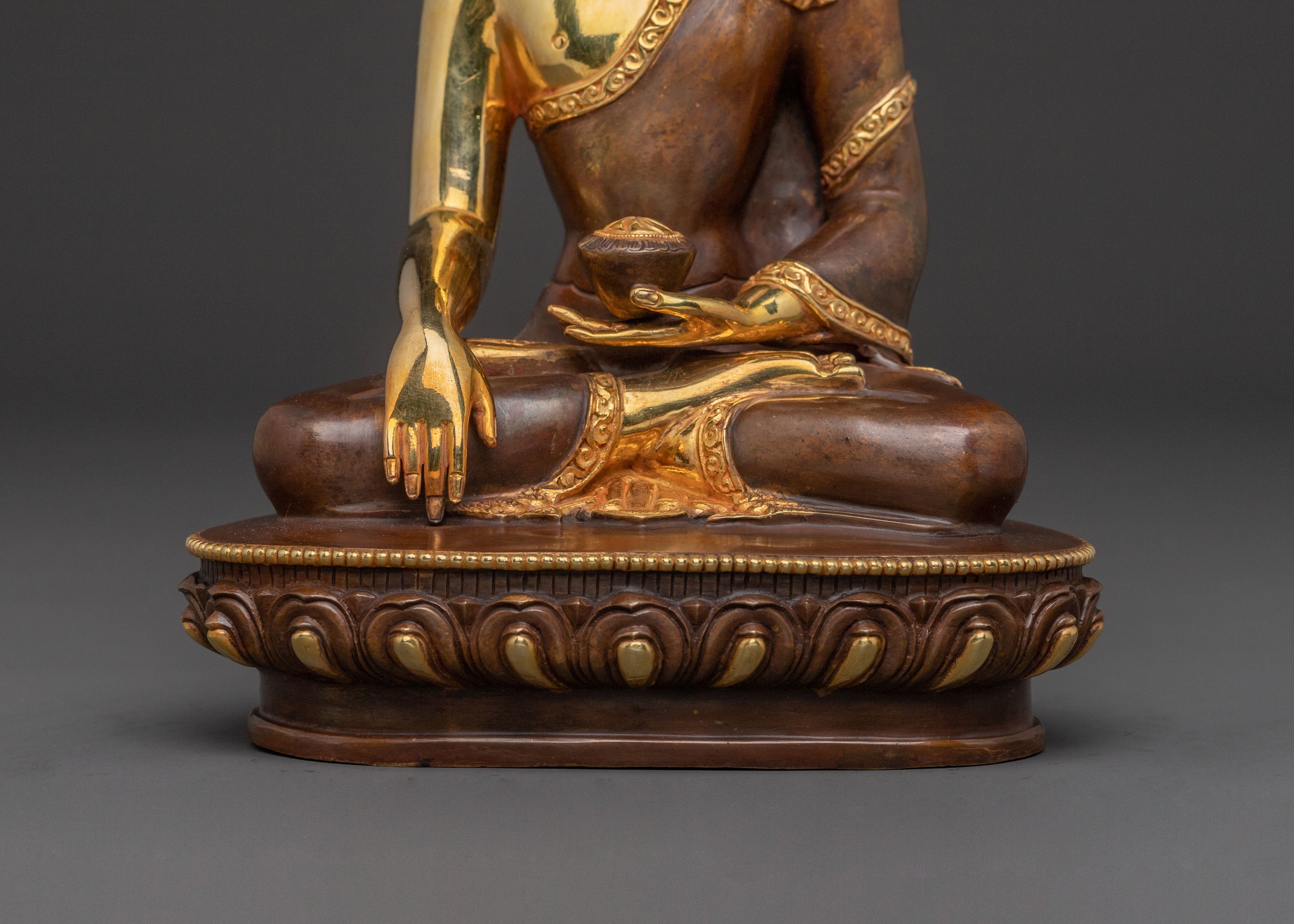 Enlightened Shakyamuni Buddha Ritual Statue for Altars