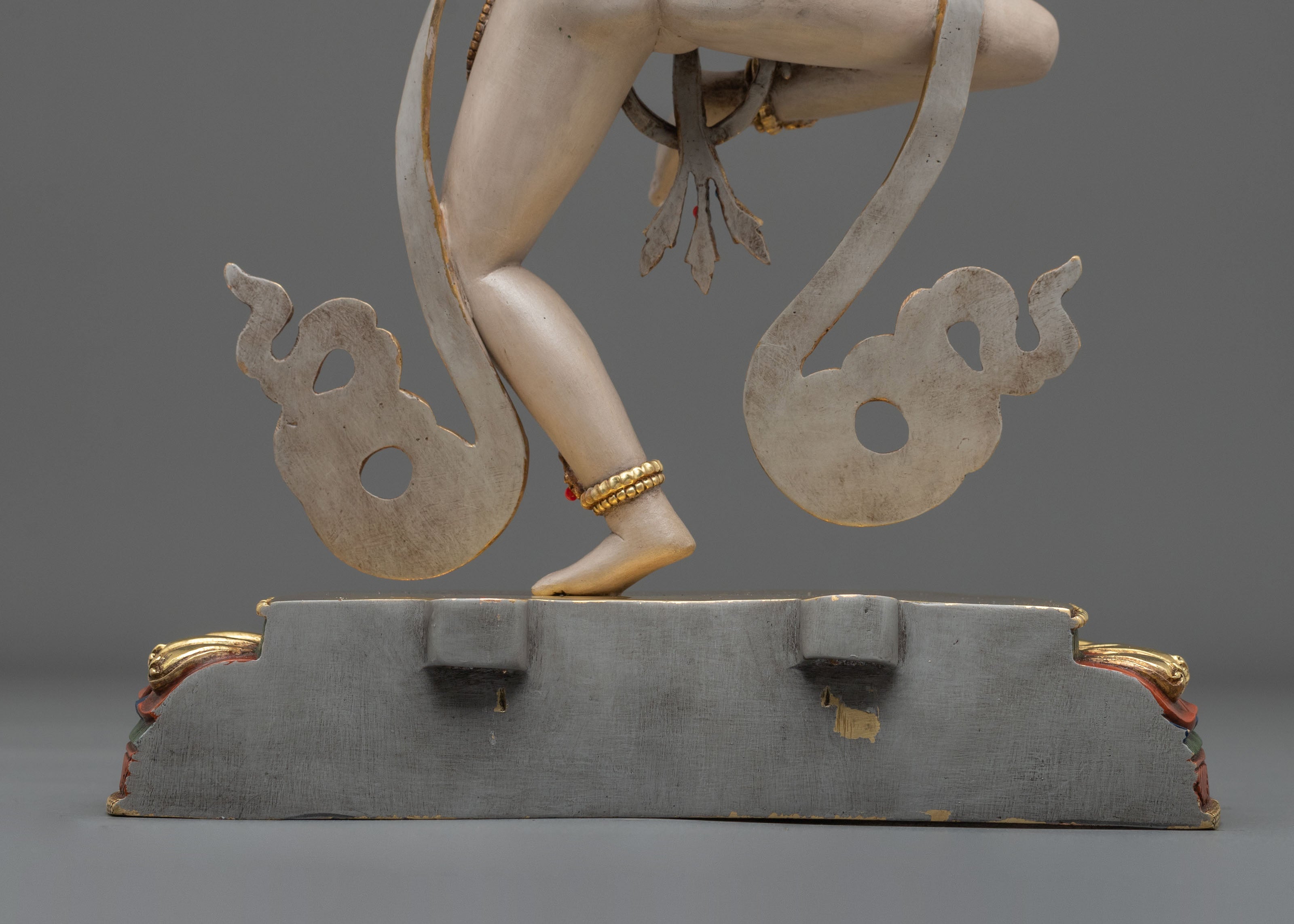 Copper Machig Labdron Statue with Gold and Acrylic Painting | Tantric Wisdom