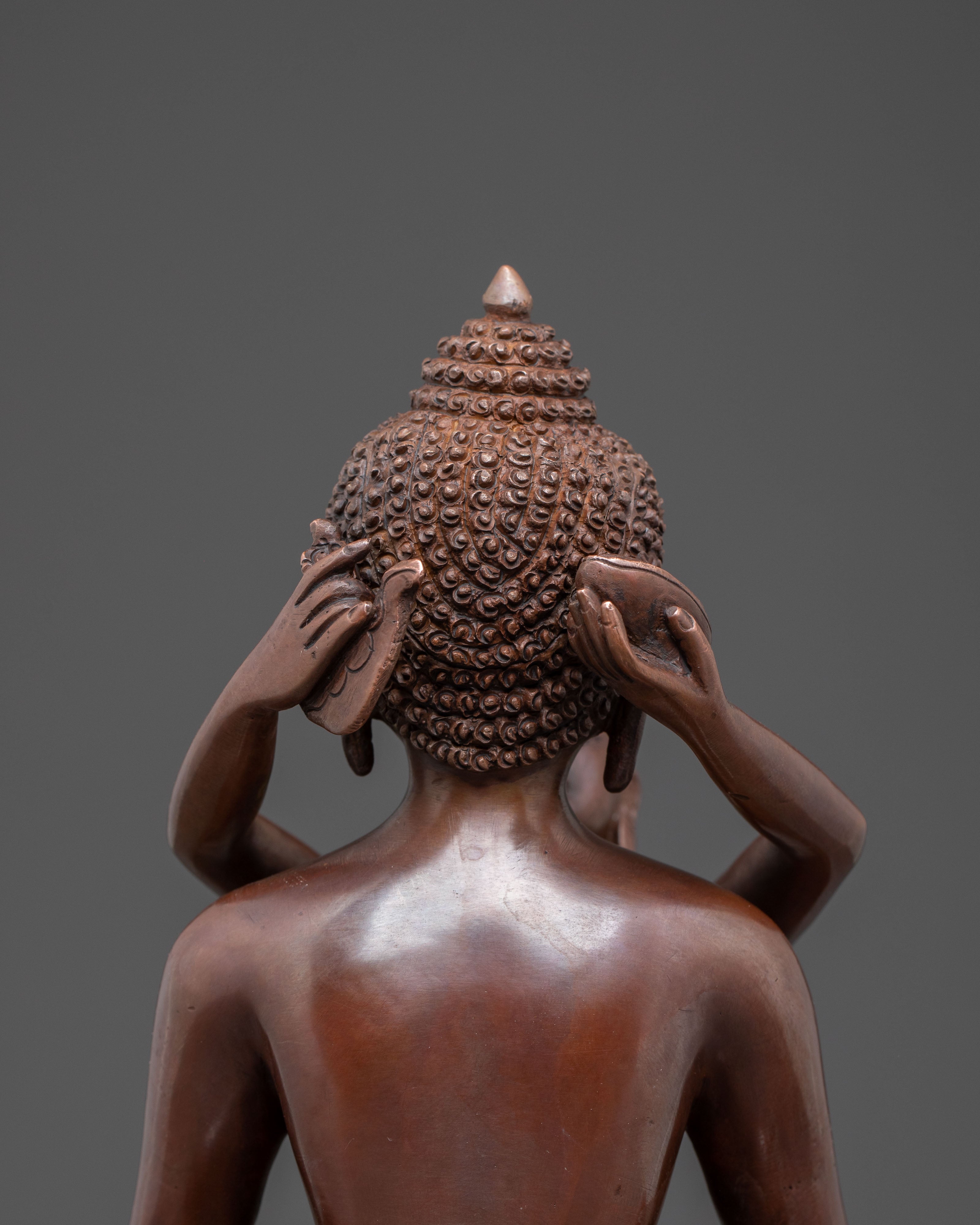 Samantabhadra Bodhisattva Statue with Consort | Divine Union in Tantric Practice