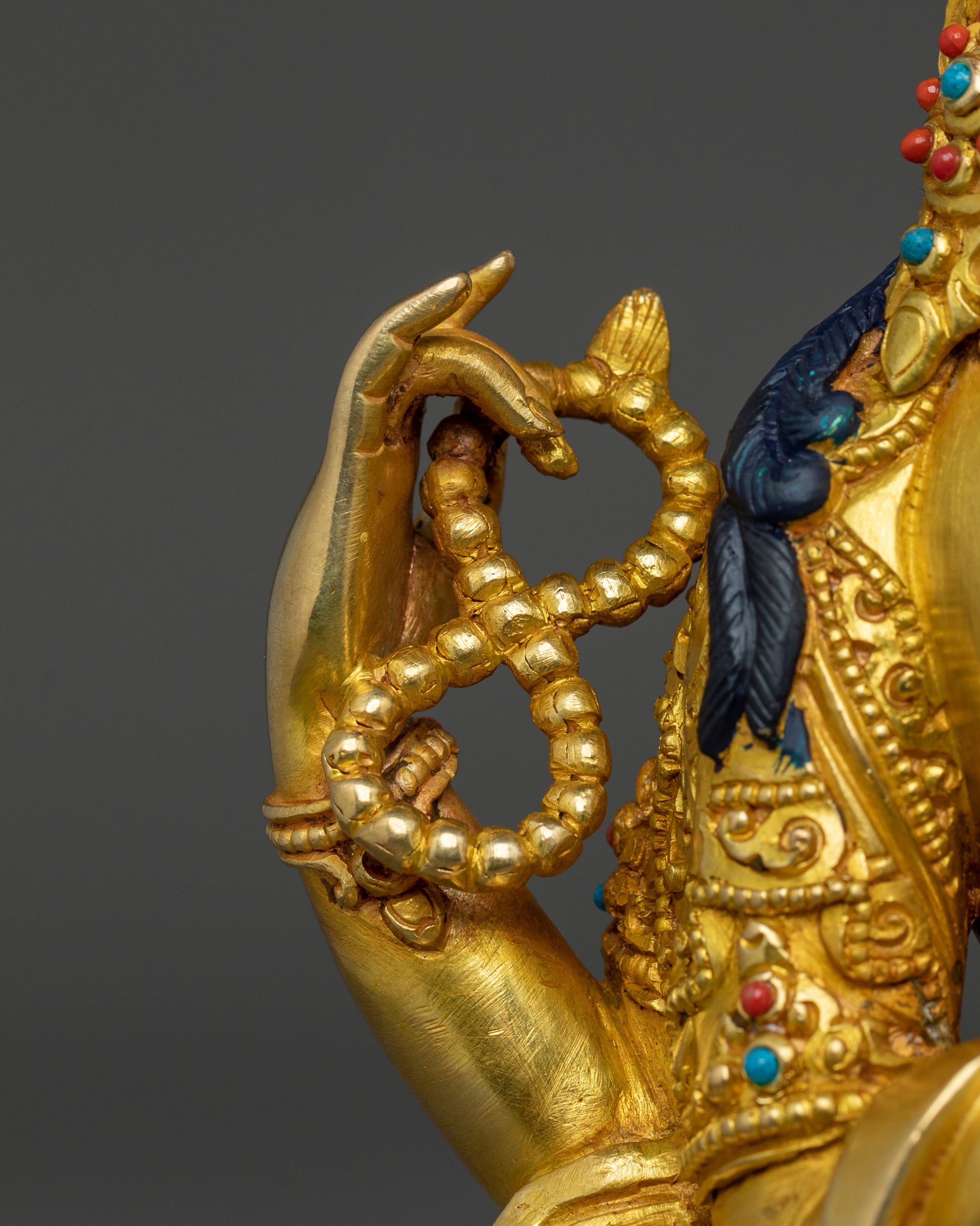 Chengrezig Avalokitesvara Buddhist Statue | Made in Nepal