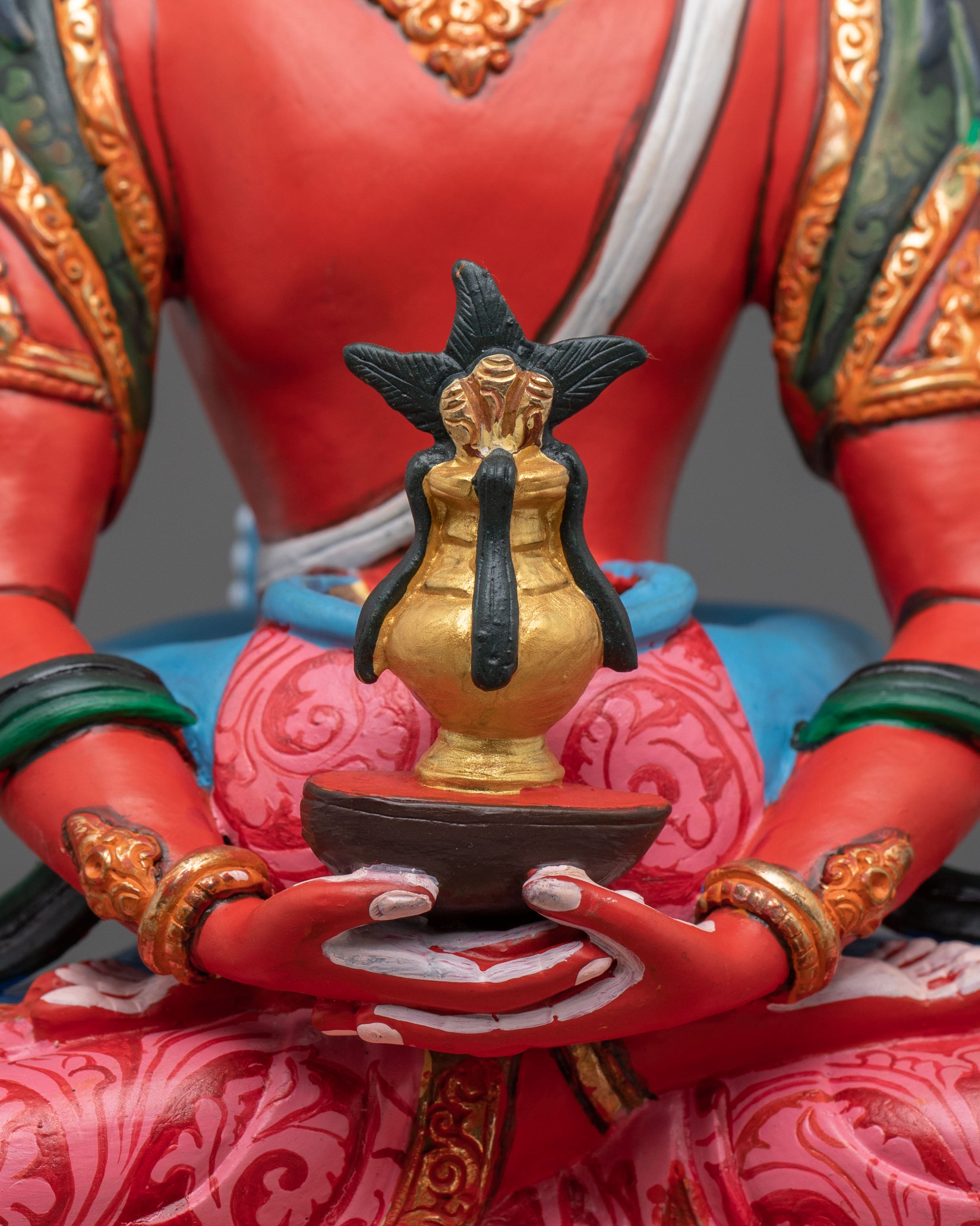 Amitayus Statue with Consort | Buddha of Infinite Life