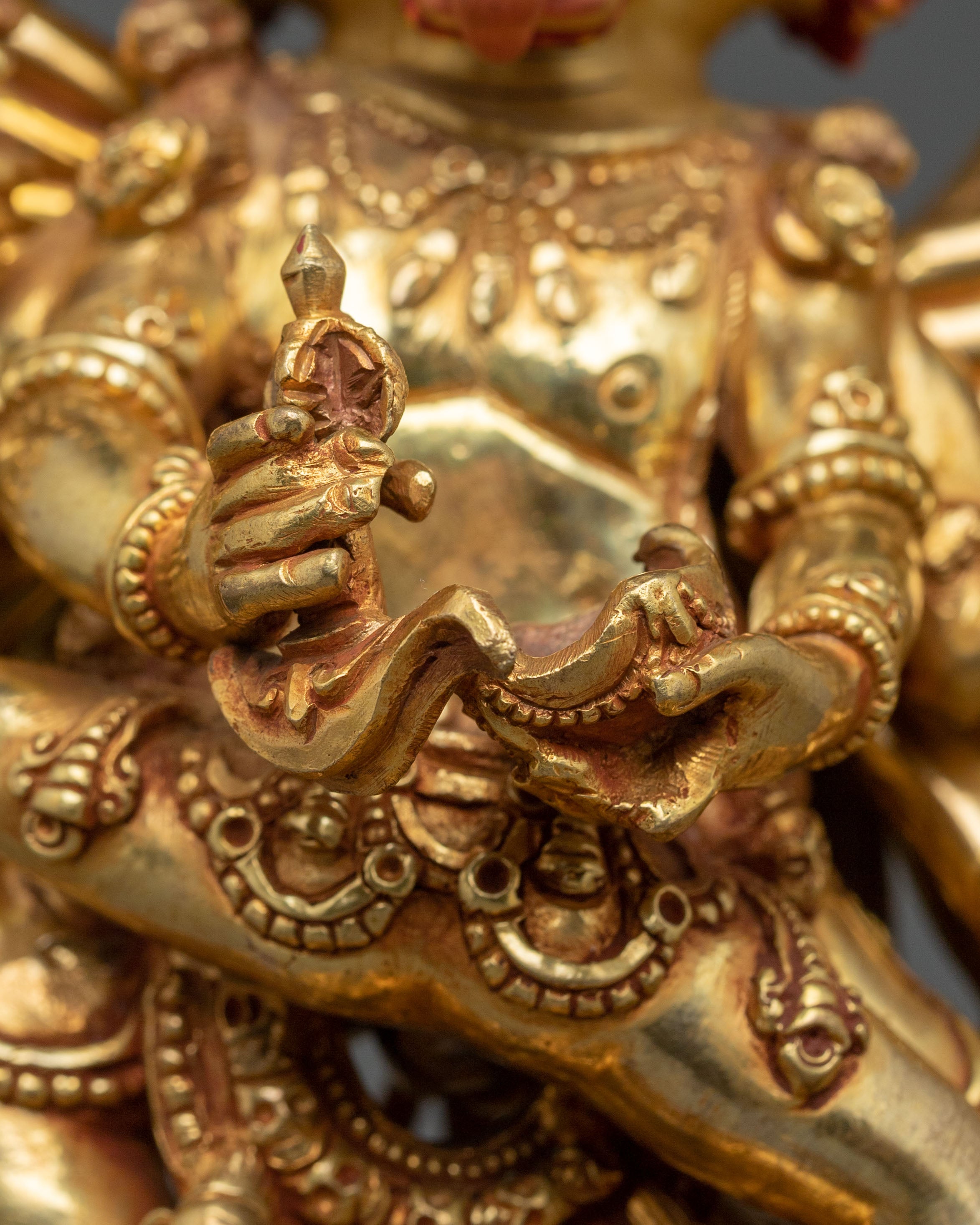 Yamantaka Wrathful Wisdom Statue: Destroyer of Ignorance