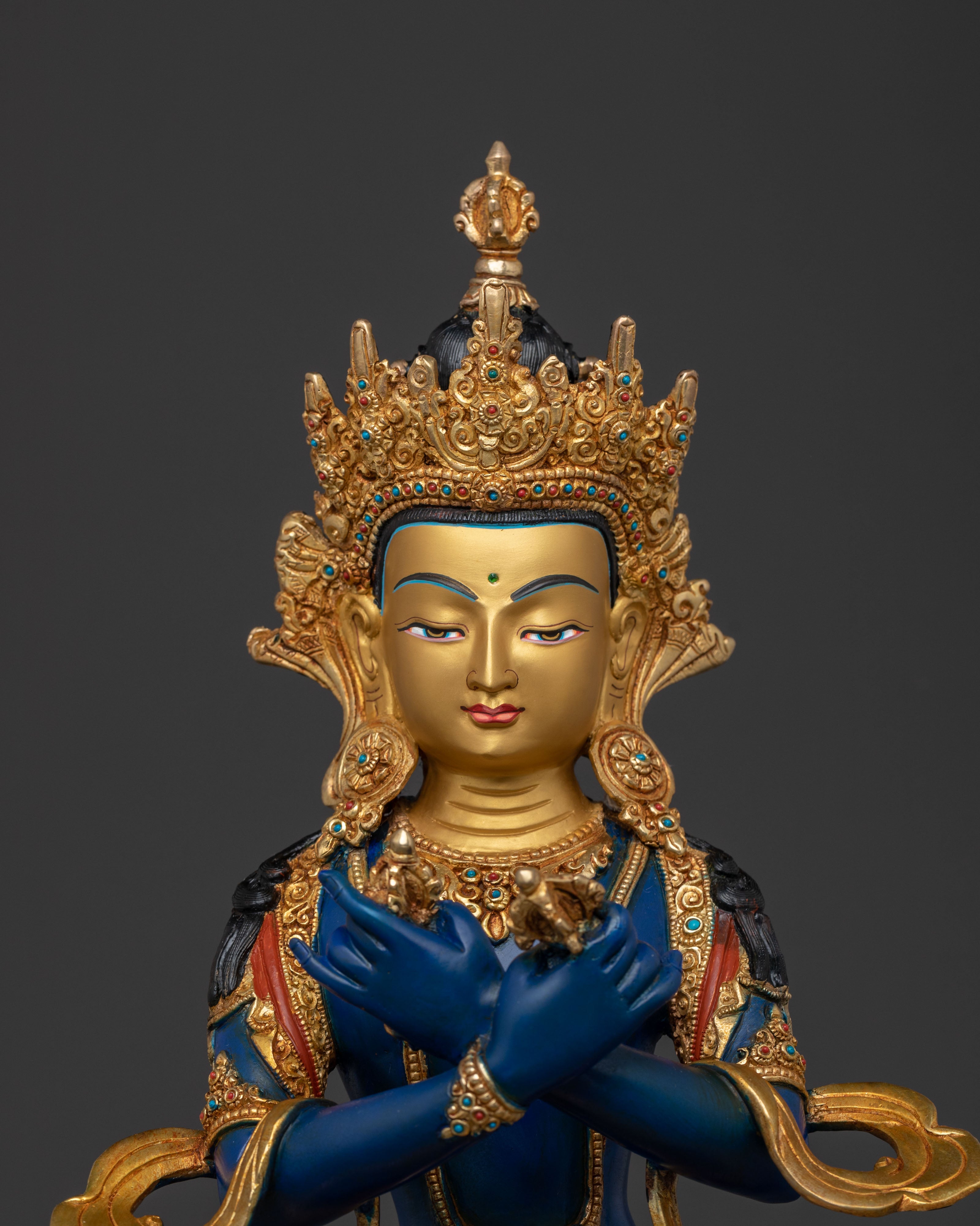 Handcrafted Vajradhara Statue: Supreme Enlightenment