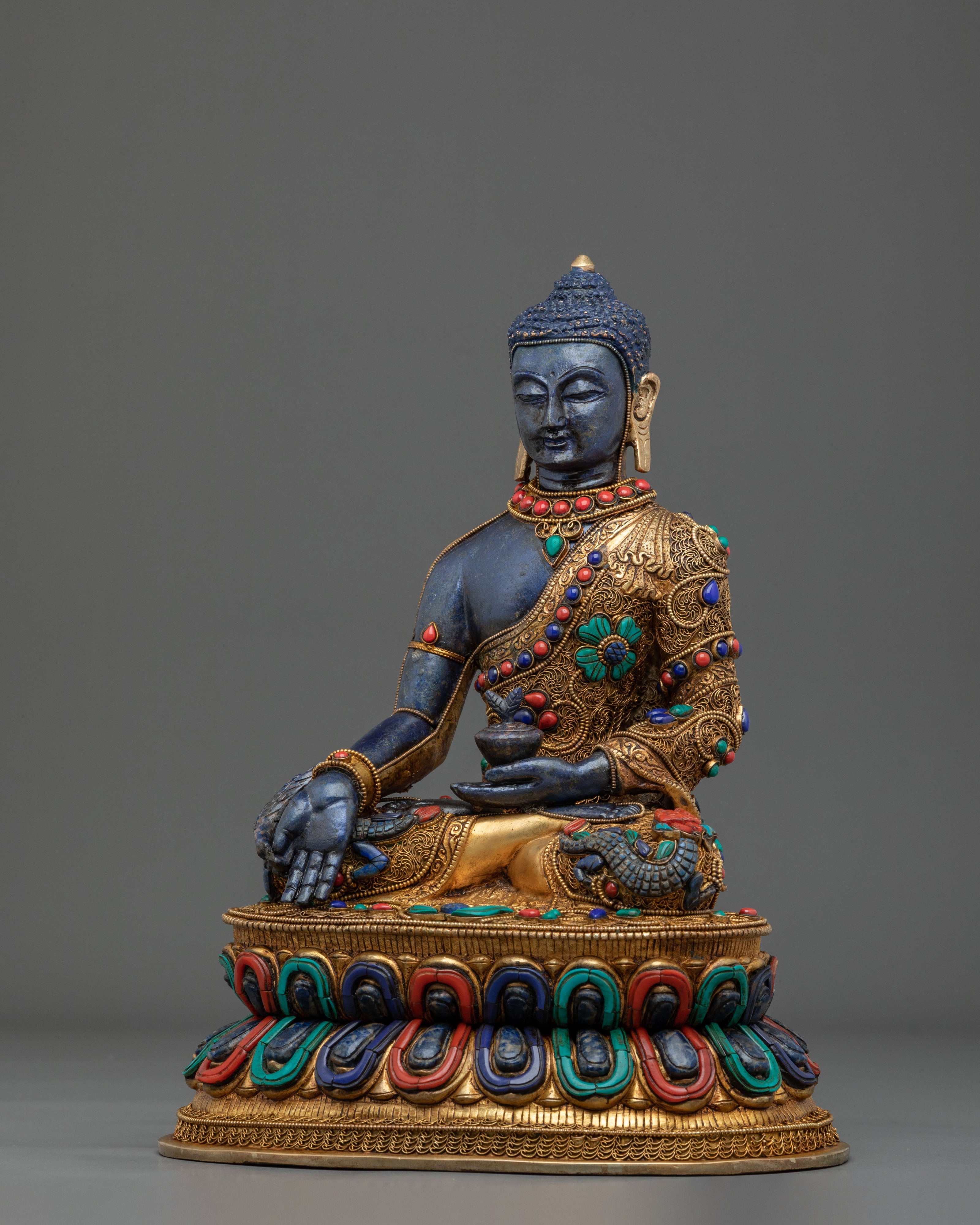 Medicine Buddha Statue: Buddha of Healing and Wisdom