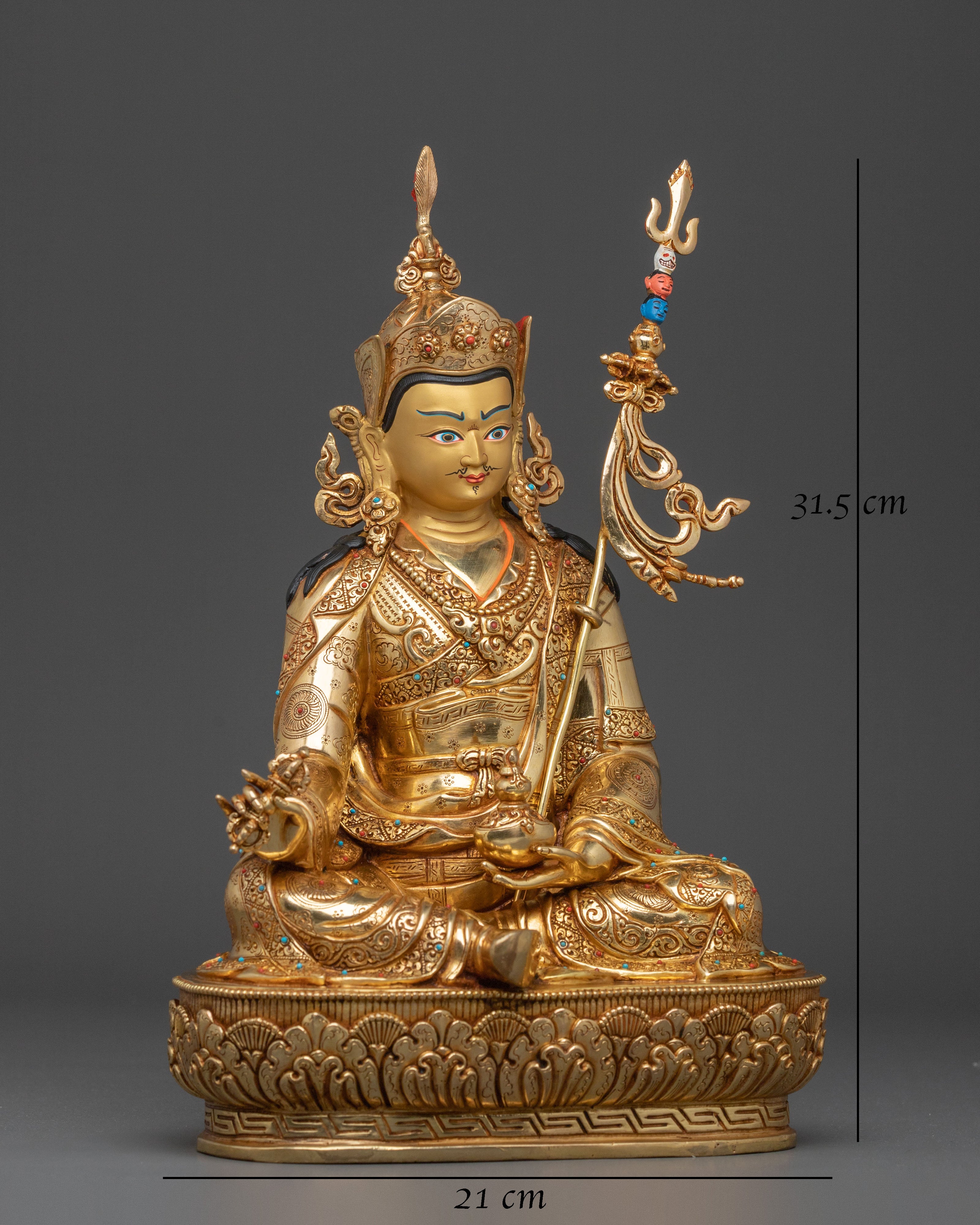 Guru Rinpoche Padmasambhava Spiritual Sculpture