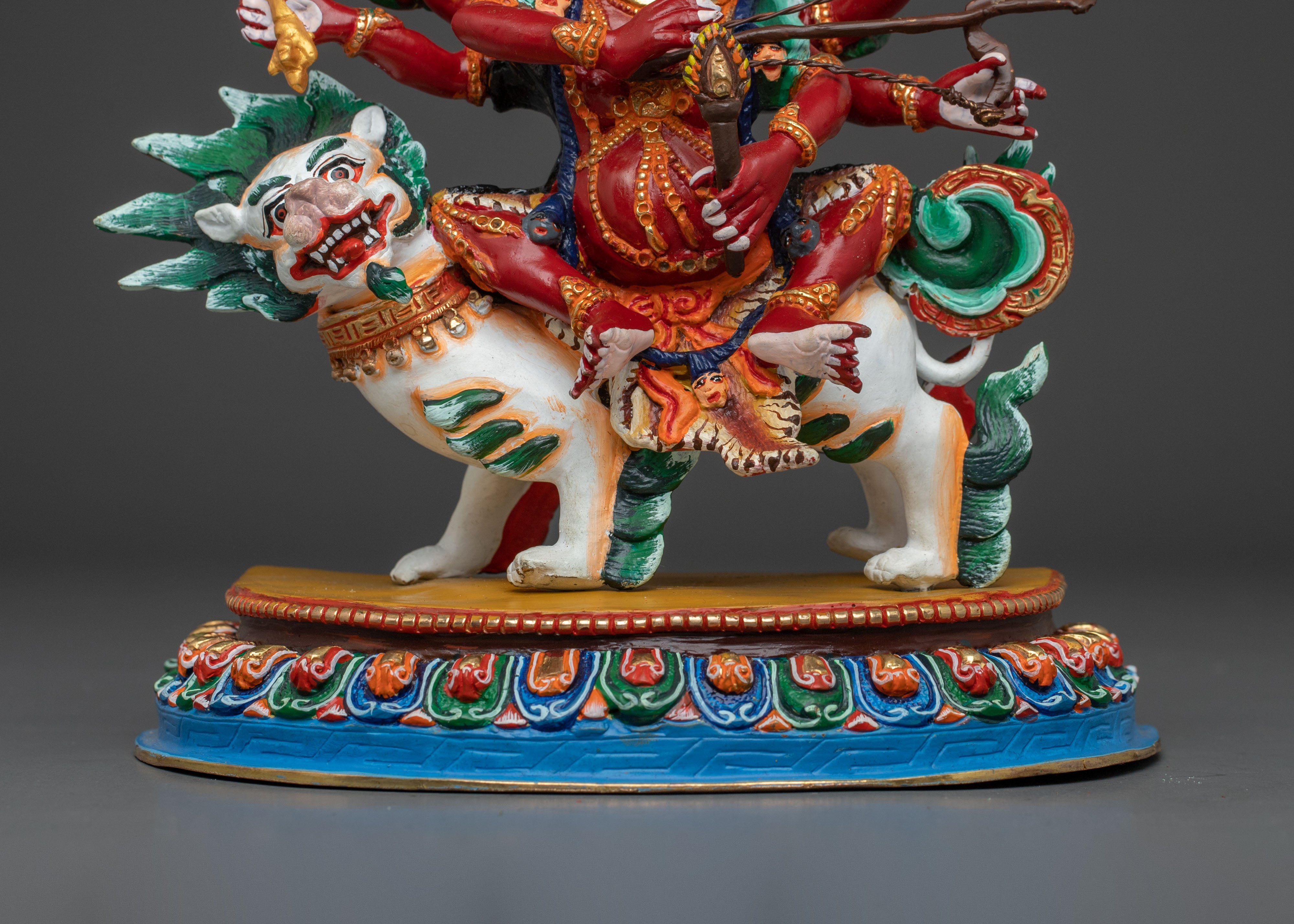 Pehar Gyalpo Figurine | Tibetan Buddhist Protector
