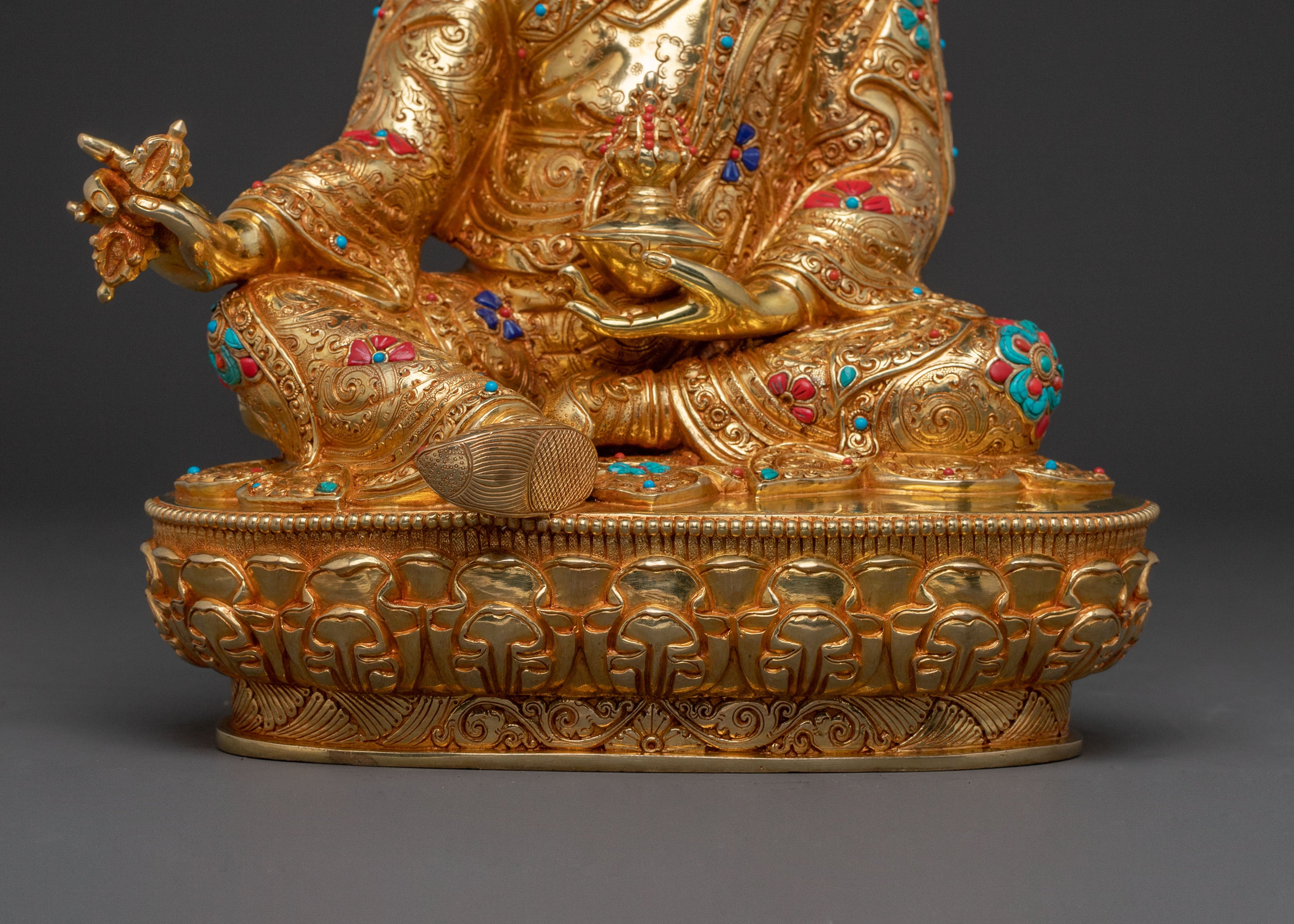 Guru Rinpoche Wisdom Statue | Handcrafted Perfection