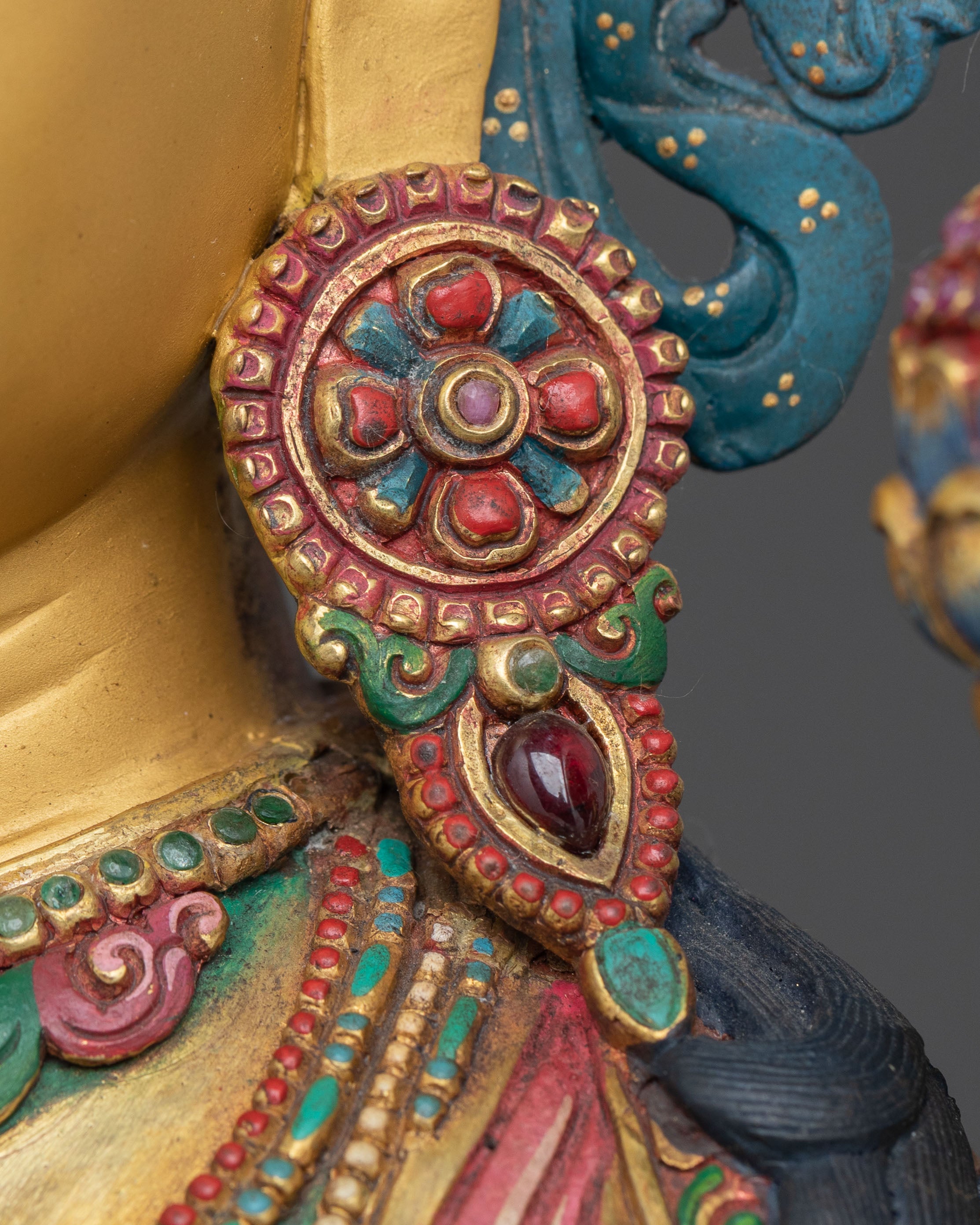 Green Tara Guardian Deity Statue | Compassion Home Altar Decor
