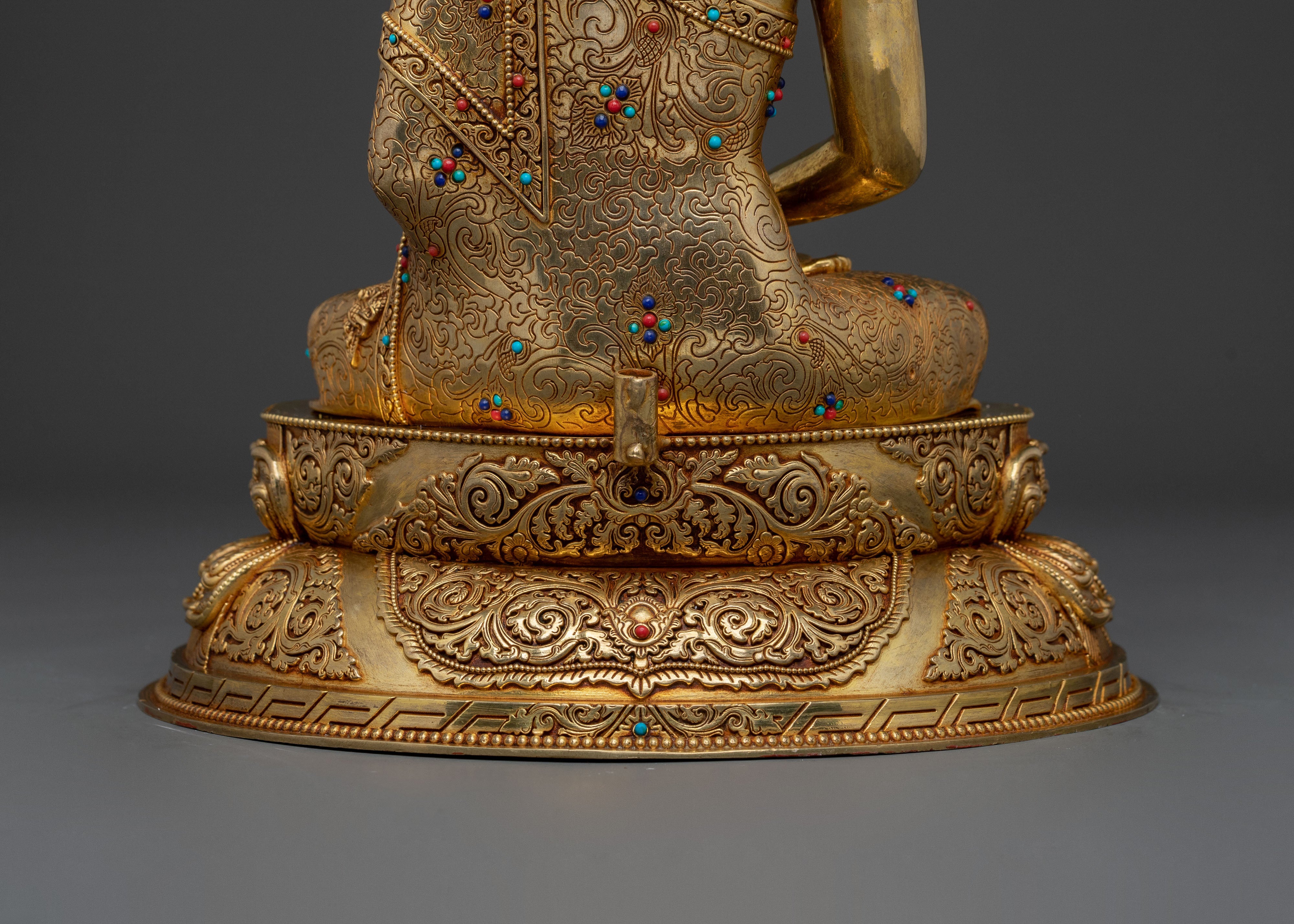 Amitabha Buddha Golden Statue | Buddhist Home Decor