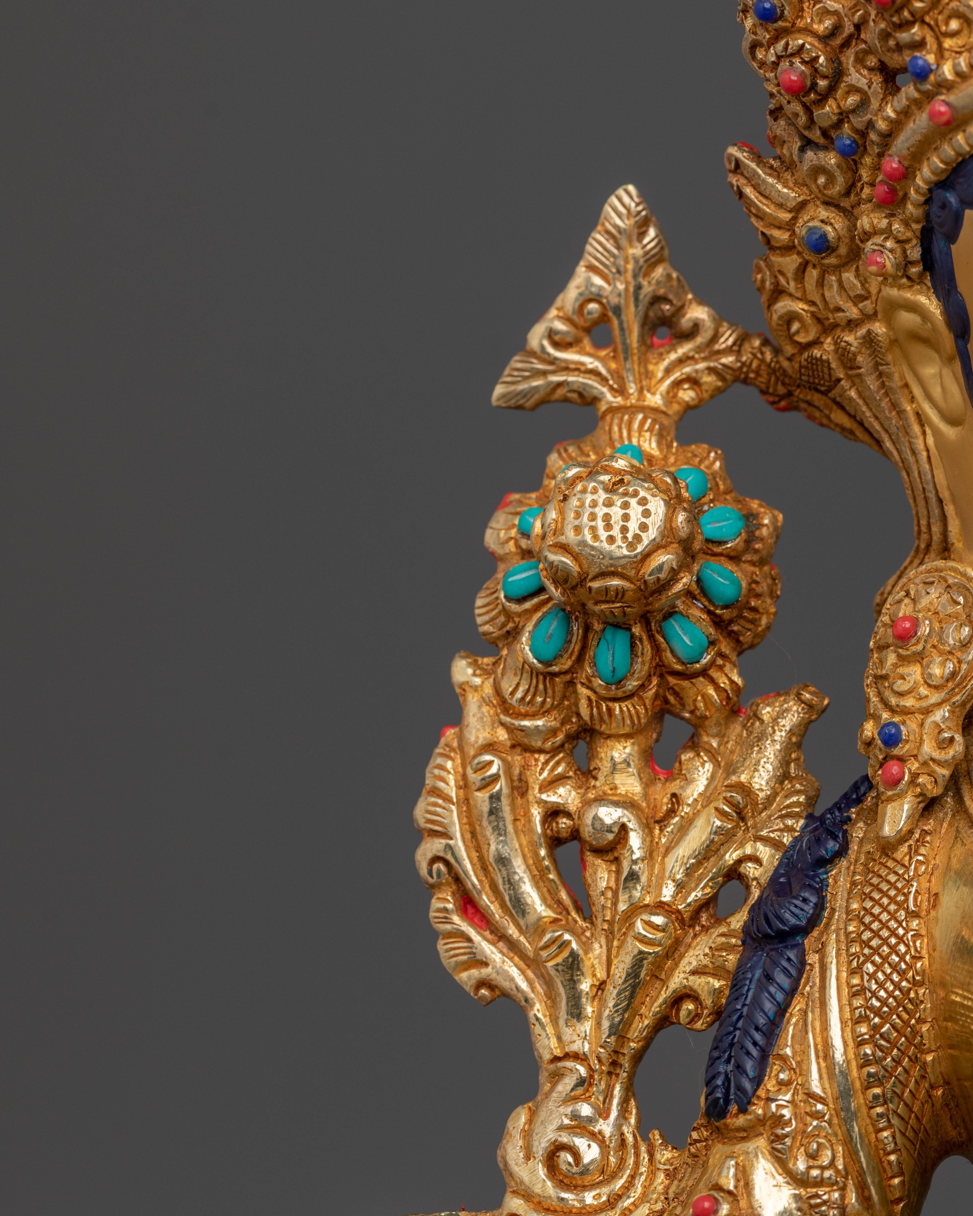 Shyama Tara Sacred Sculpture | Tibetan Buddhist Goddess