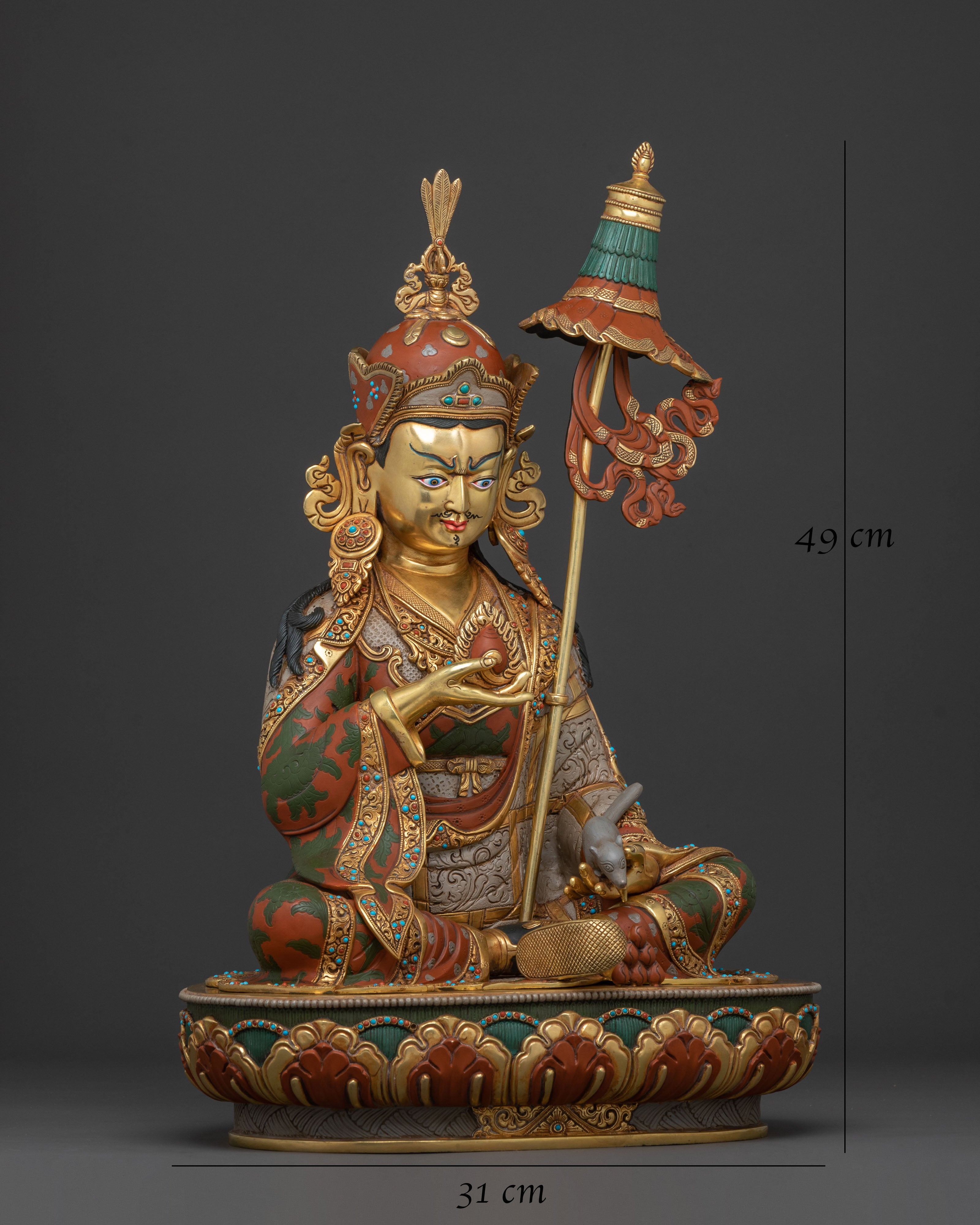 Guru Norla Statue | Sacred Buddhist Master