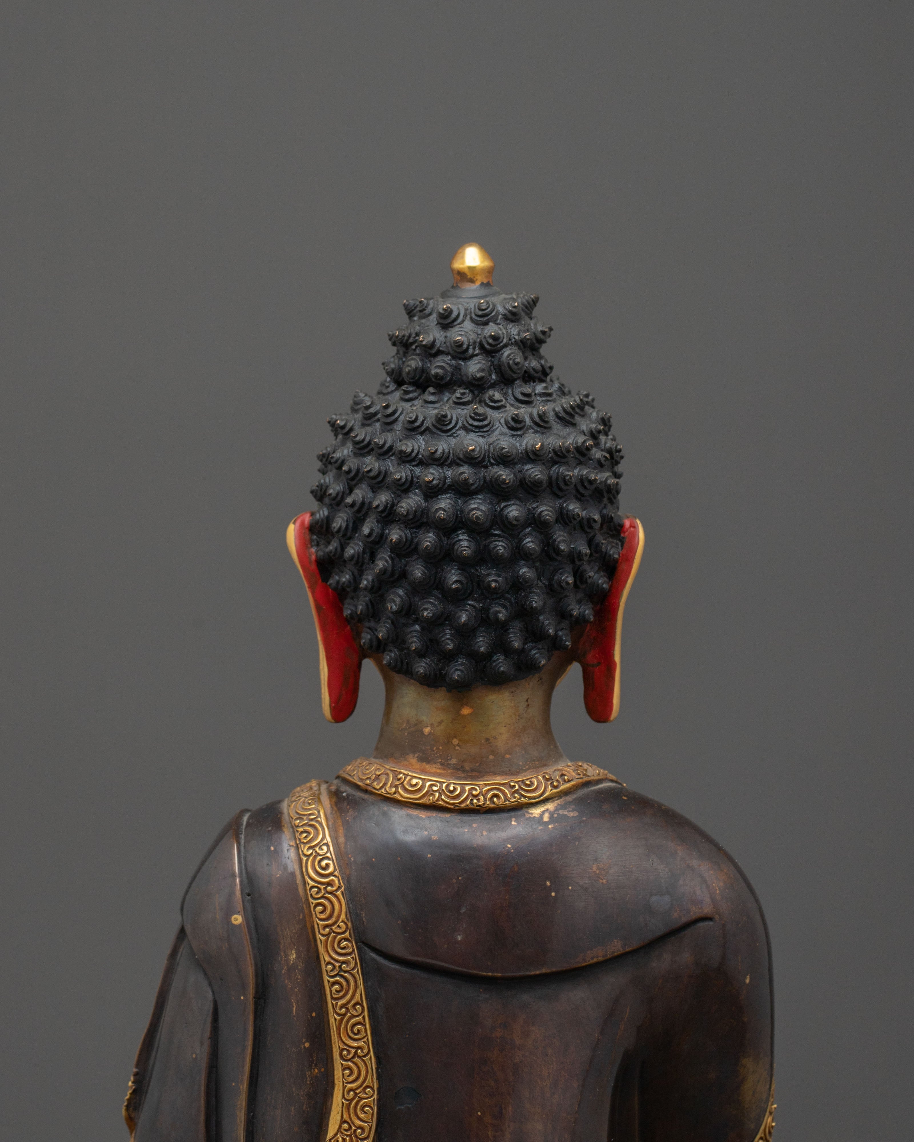 Shakyamuni Buddha Figurine on Throne | Enlightened ONE