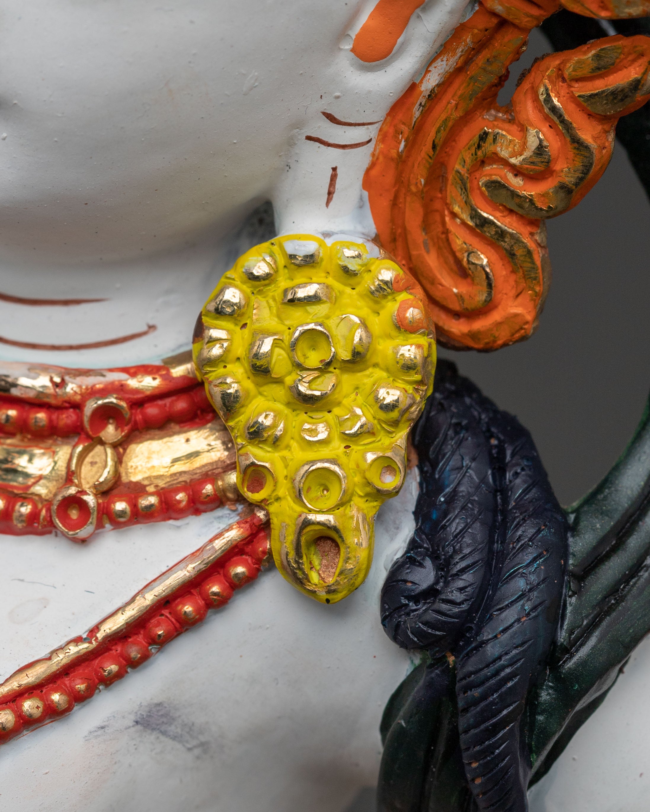 Divine Dakini Machig Labdron Sculpture | Buddhist Altar Statue