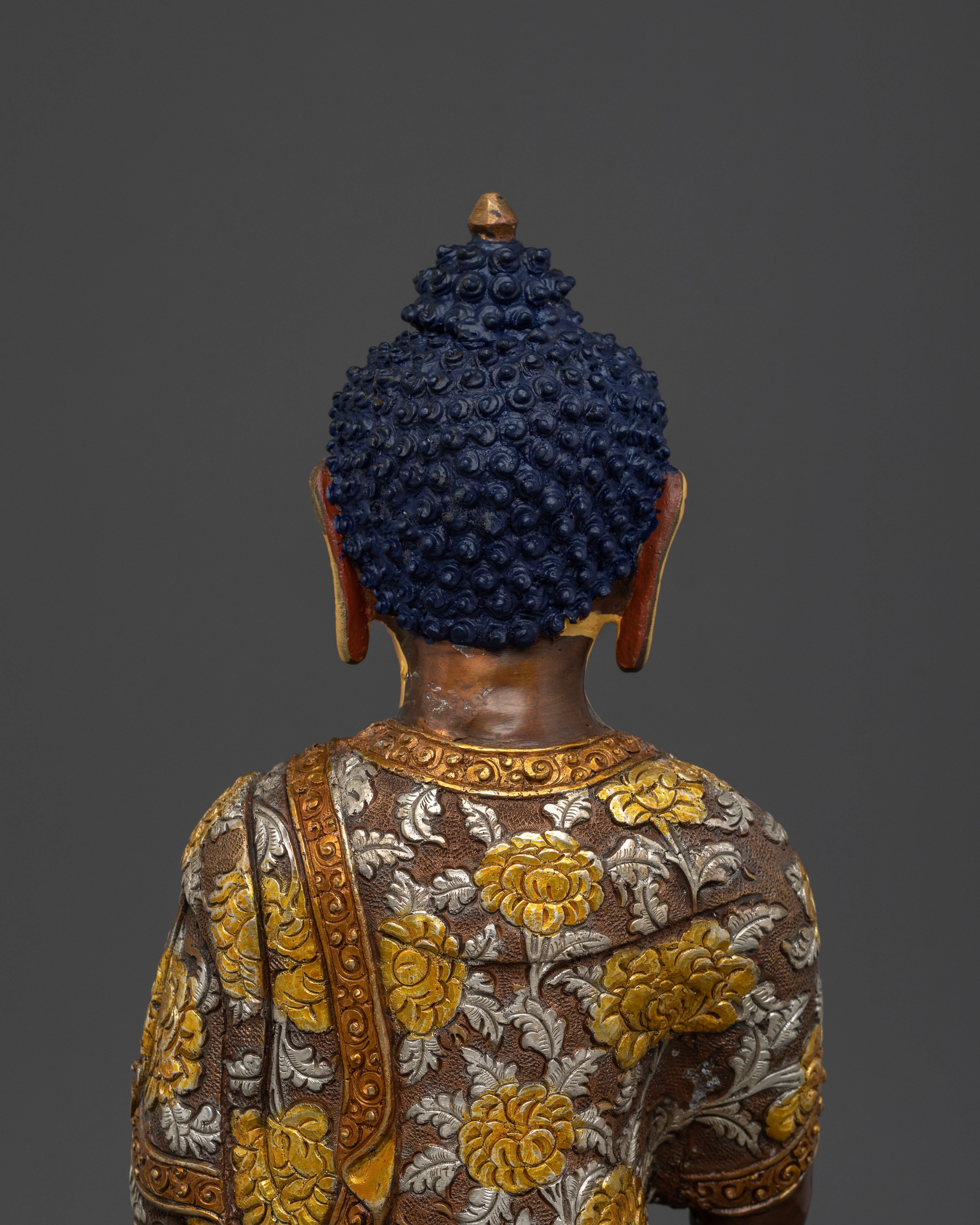 Handcrafted Himalayan Buddha Shakyamuni Statue
