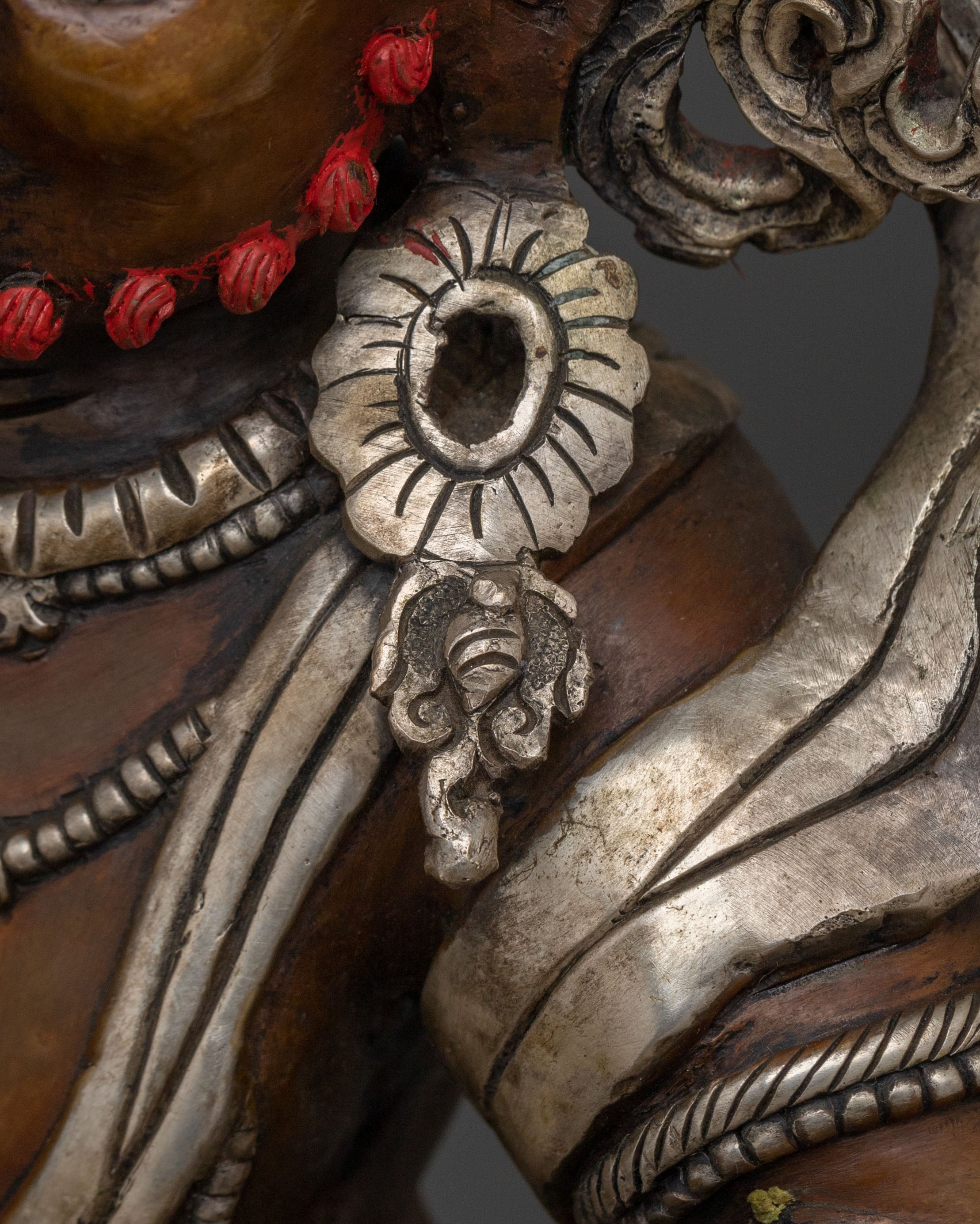 Hand-Carved Namtoshe Statue | Wealth Guardian