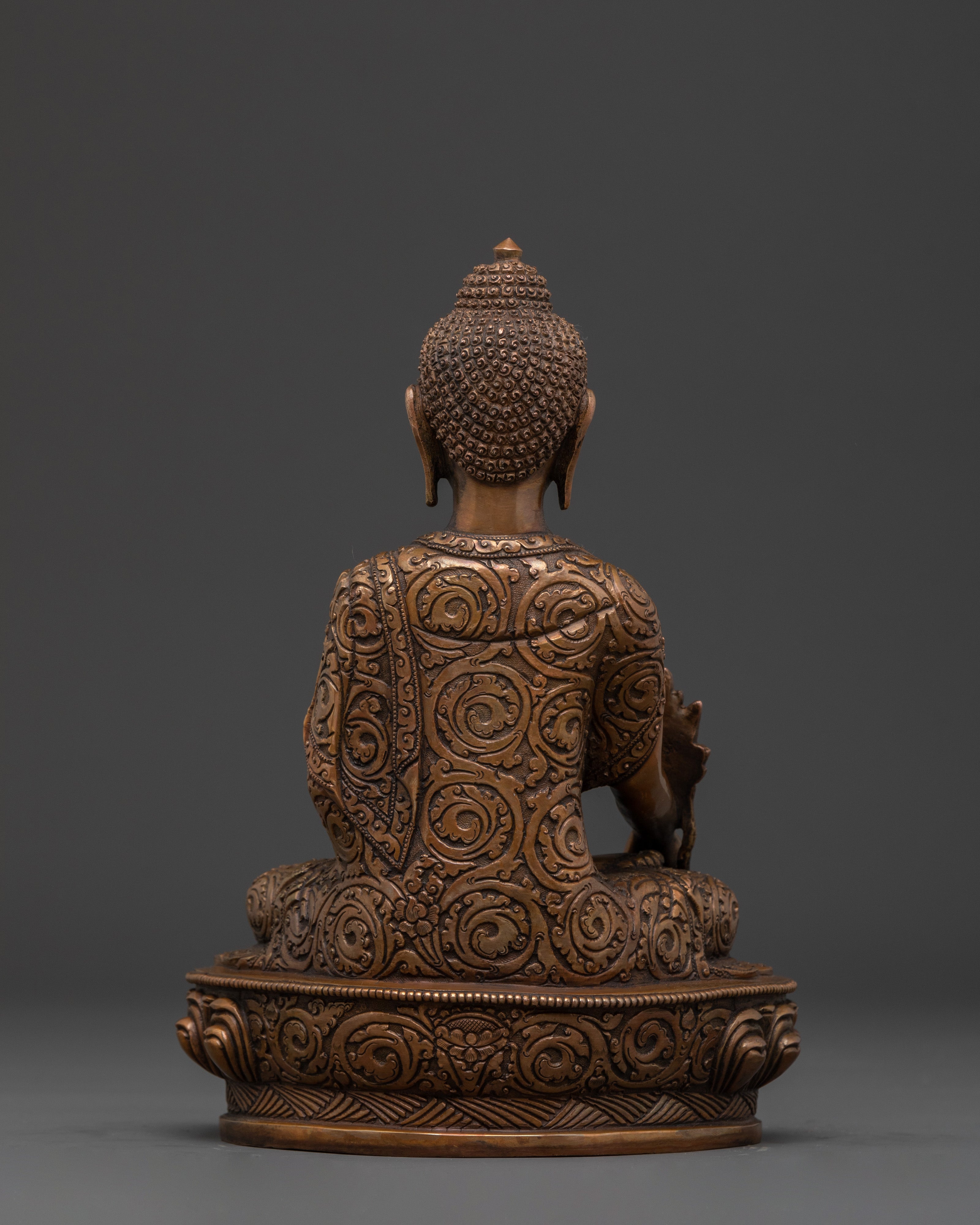 Medicine Buddha Tibetan Statue | Healing Decor