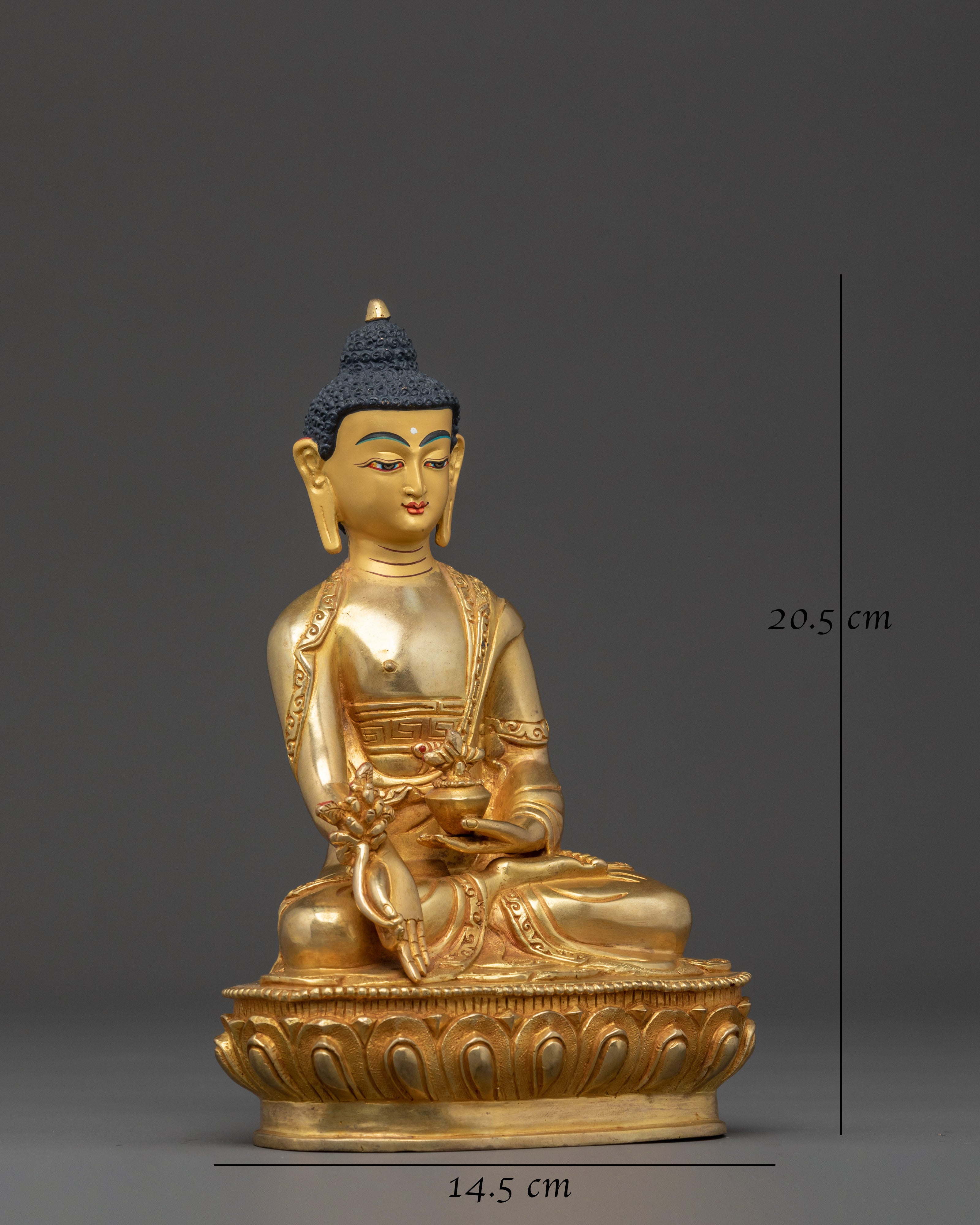 Spiritual Healing Medicine Buddha Statue | Buddhist Altar Decor