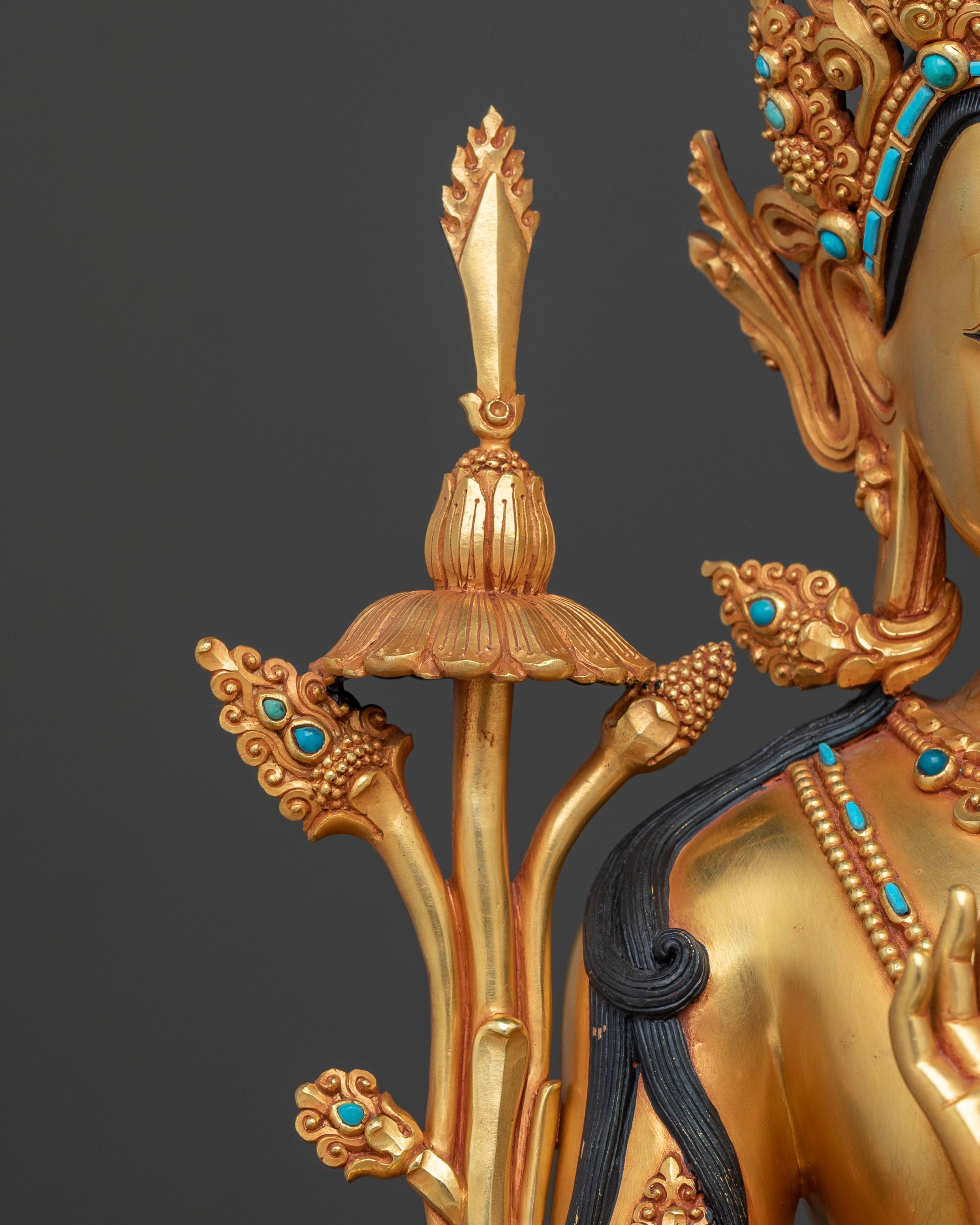 Tikshna Manjushri Statue: Wisdom and Enlightenment