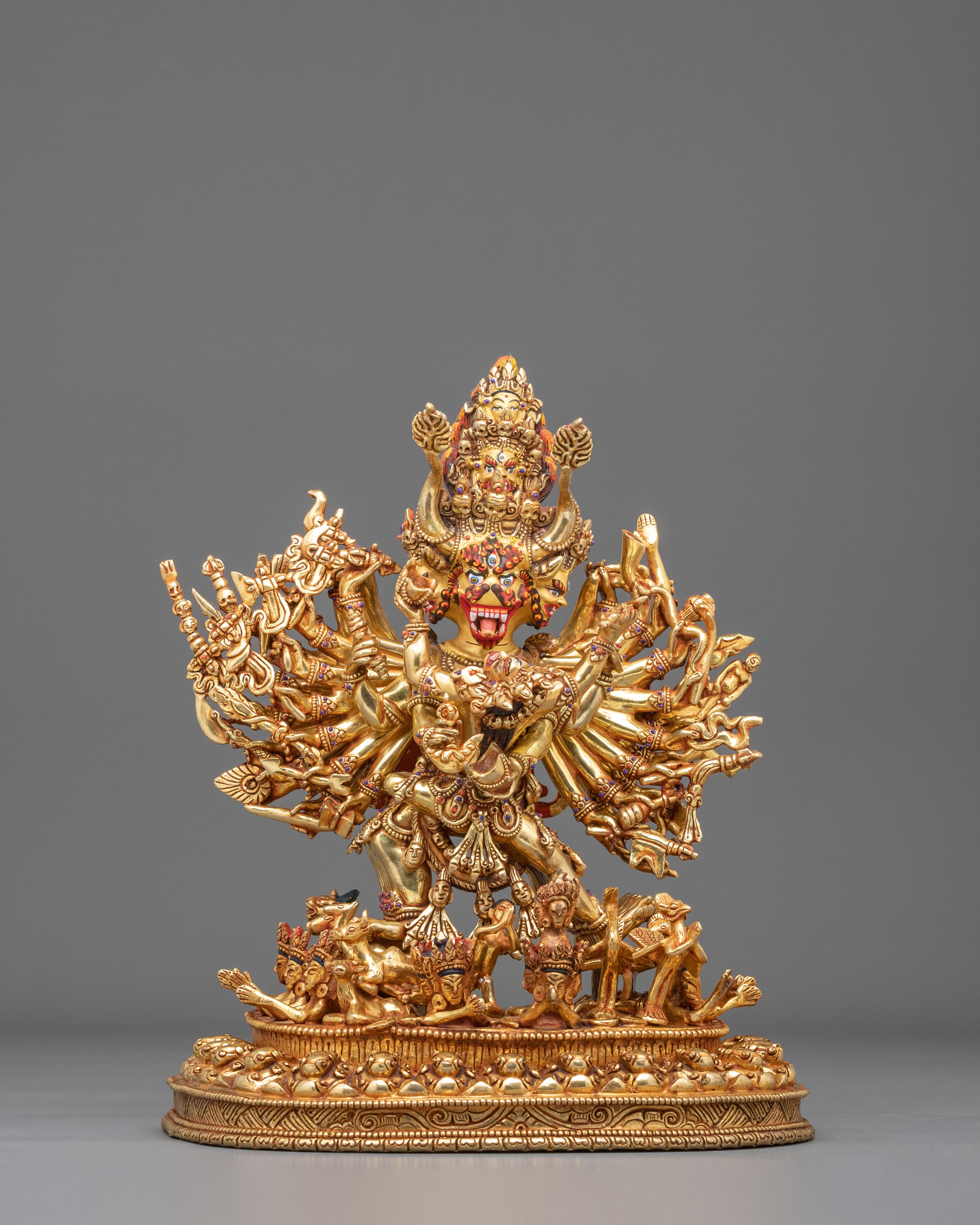 Dharma Protector Yamantaka Statue | Wrathful Conqueror of Death