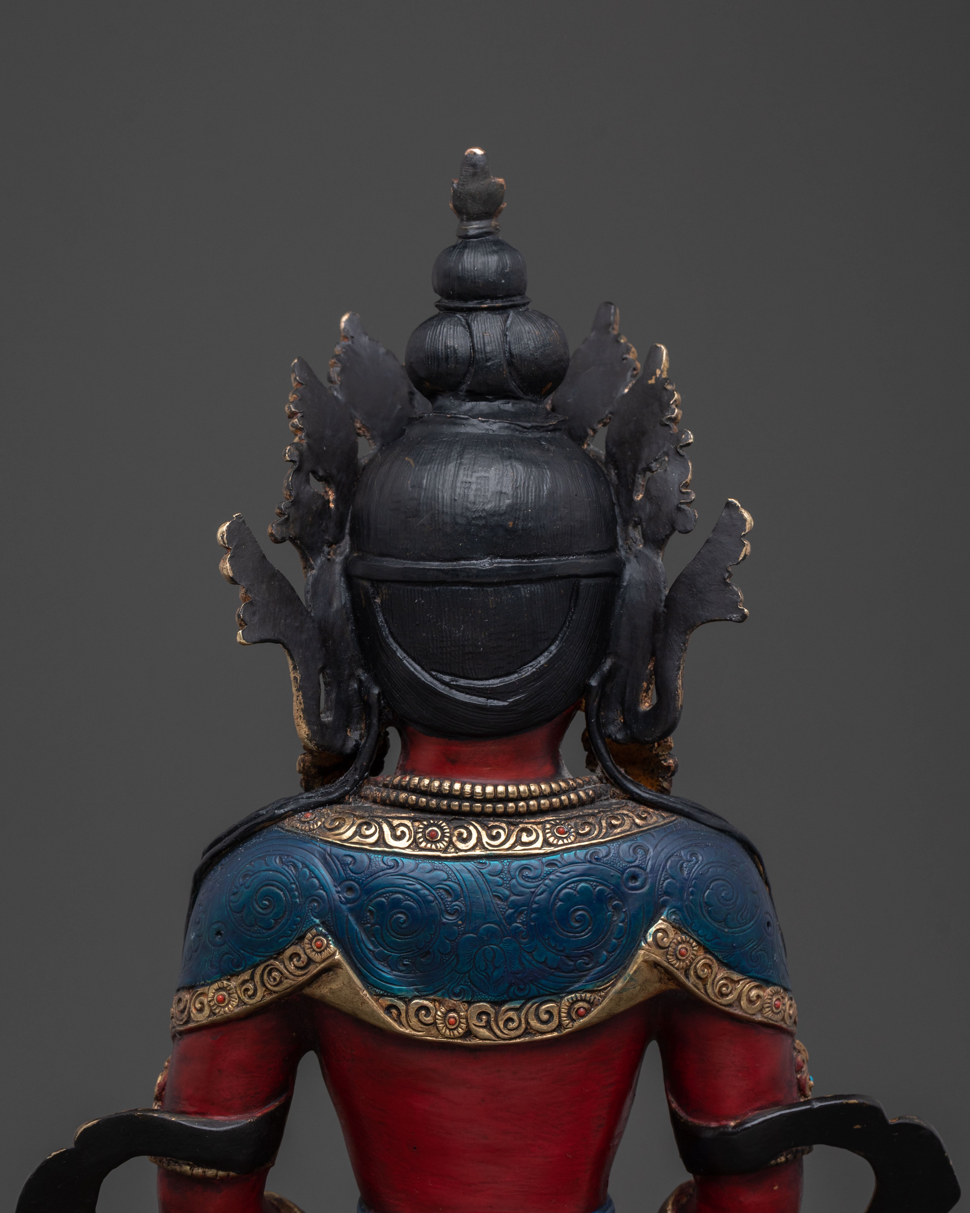 Tibetan Amitayus Buddha Statue of Compassion