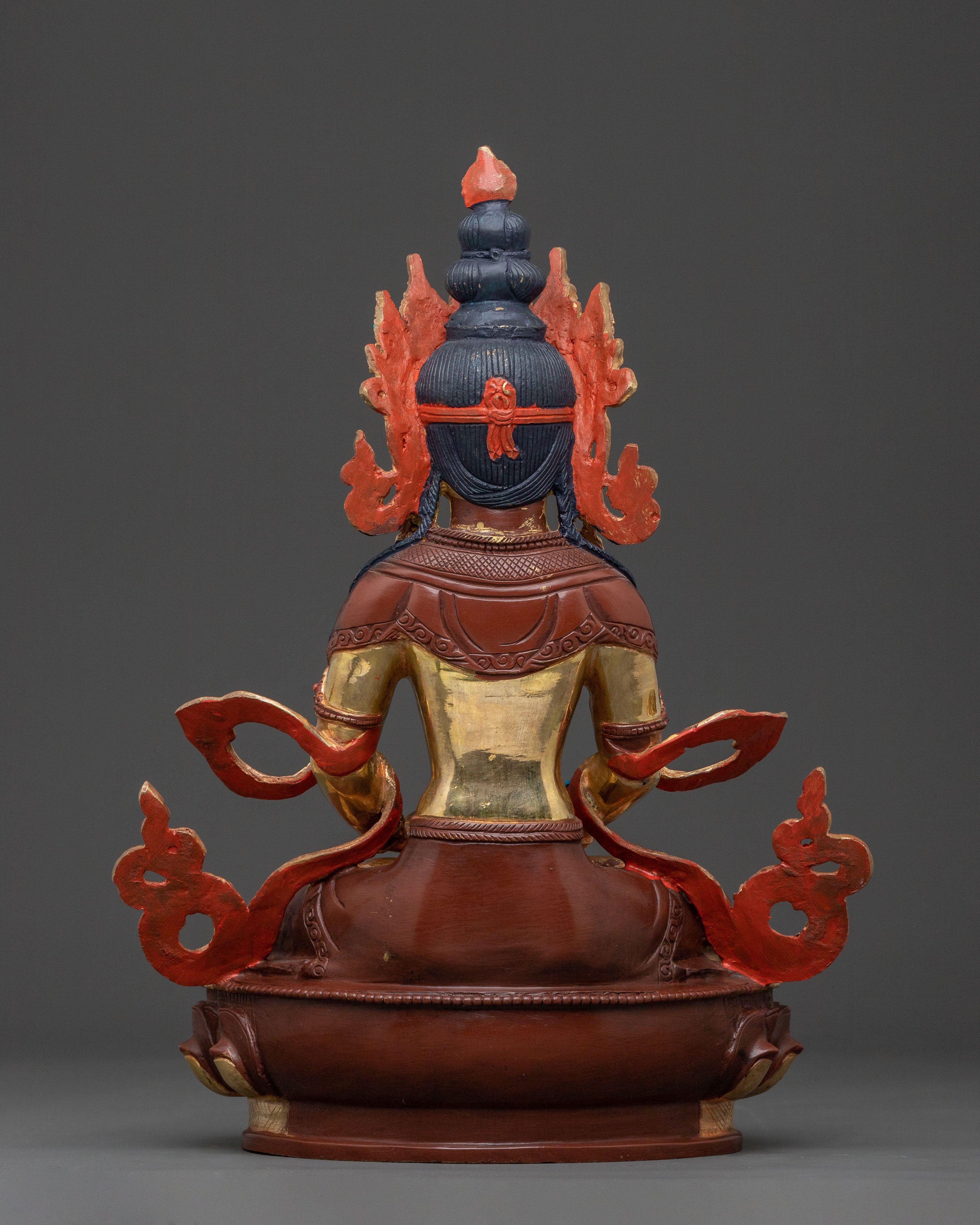 Tibetan Long Life Bodhisattvas Amitayus Buddha